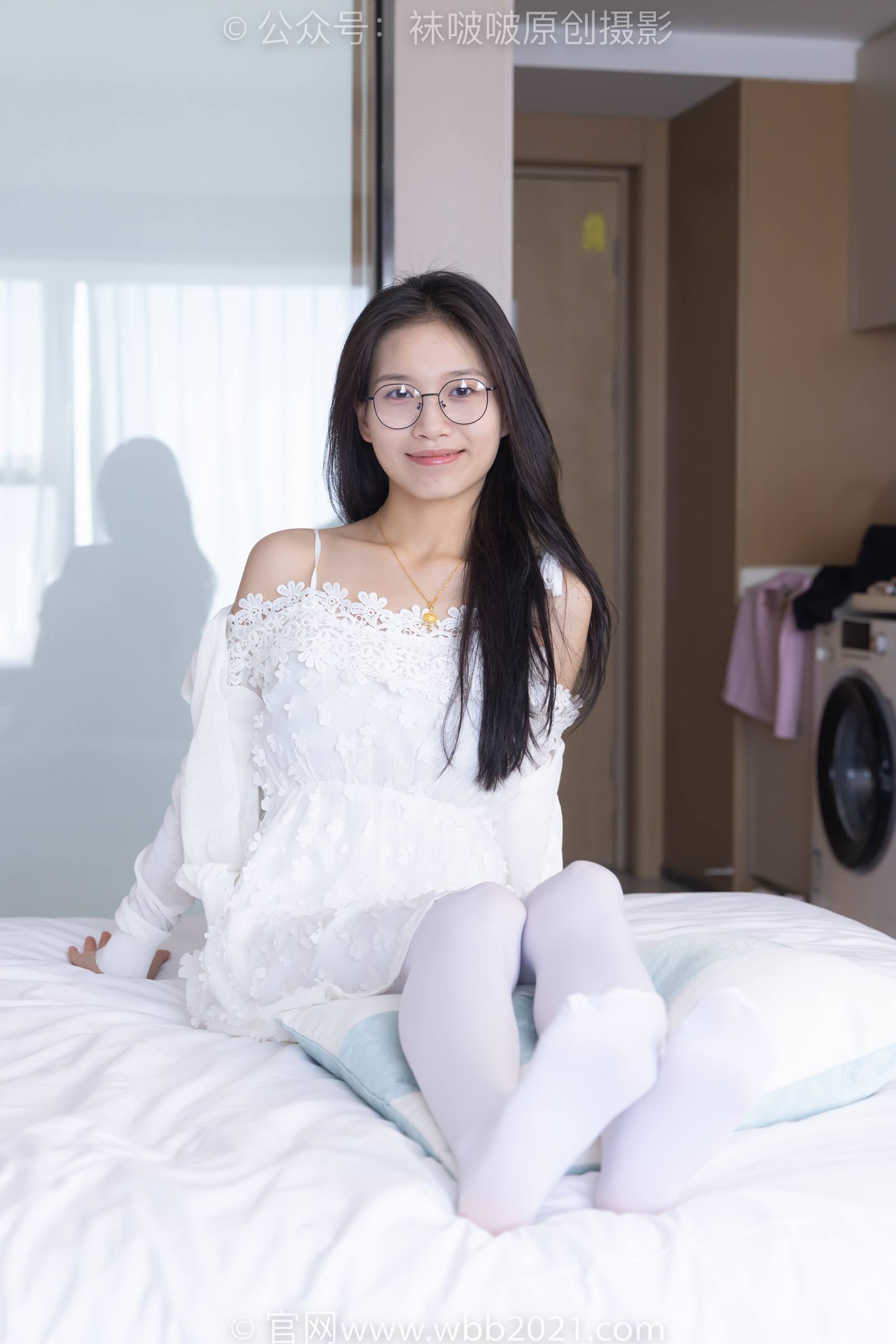 图片[102]-[BoBoSocks袜啵啵]NO.322 芝士-两双平底鞋、厚白丝[140P] – 速更版-美库