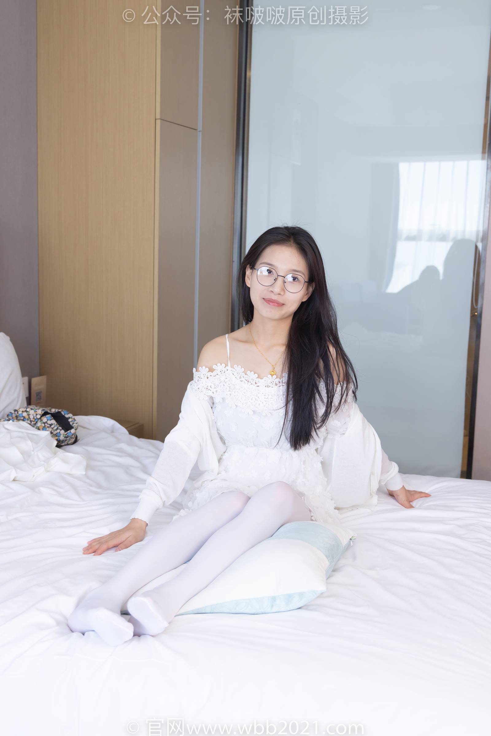 图片[103]-[BoBoSocks袜啵啵]NO.322 芝士-两双平底鞋、厚白丝[140P] – 速更版-美库