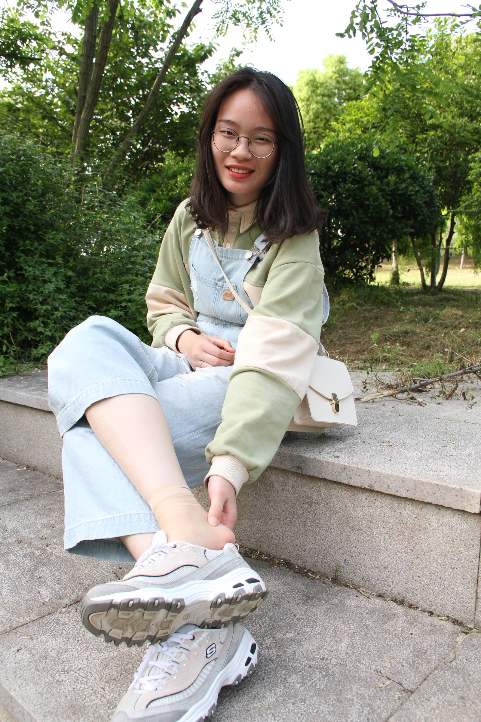 图片[14]-自由摄影 No.021 校园原味水晶短丝 [127P] – 速更版-美库