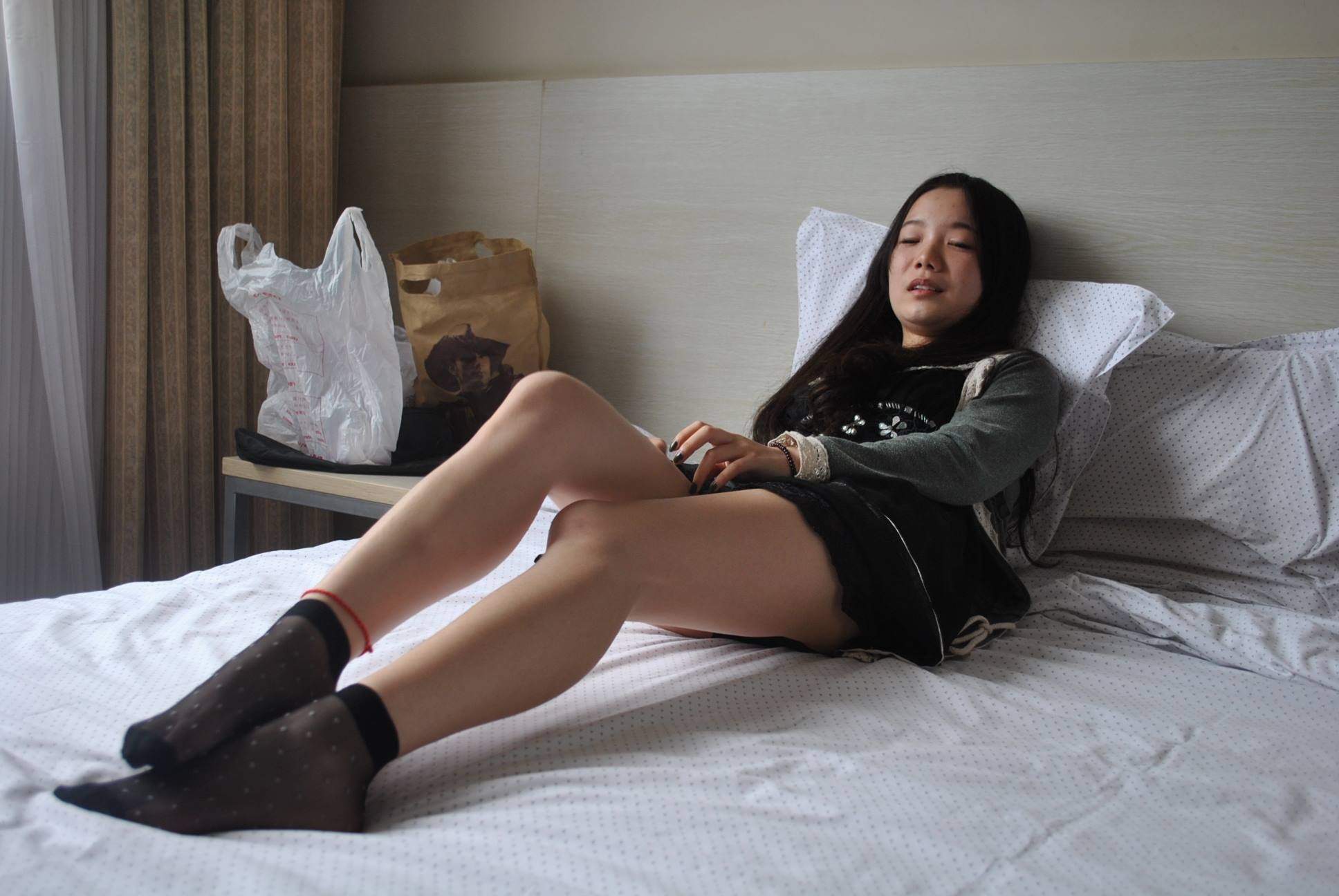 图片[12]-自由摄影 No.022 慧子斑点丝穿袜 [39P] – 速更版-美库
