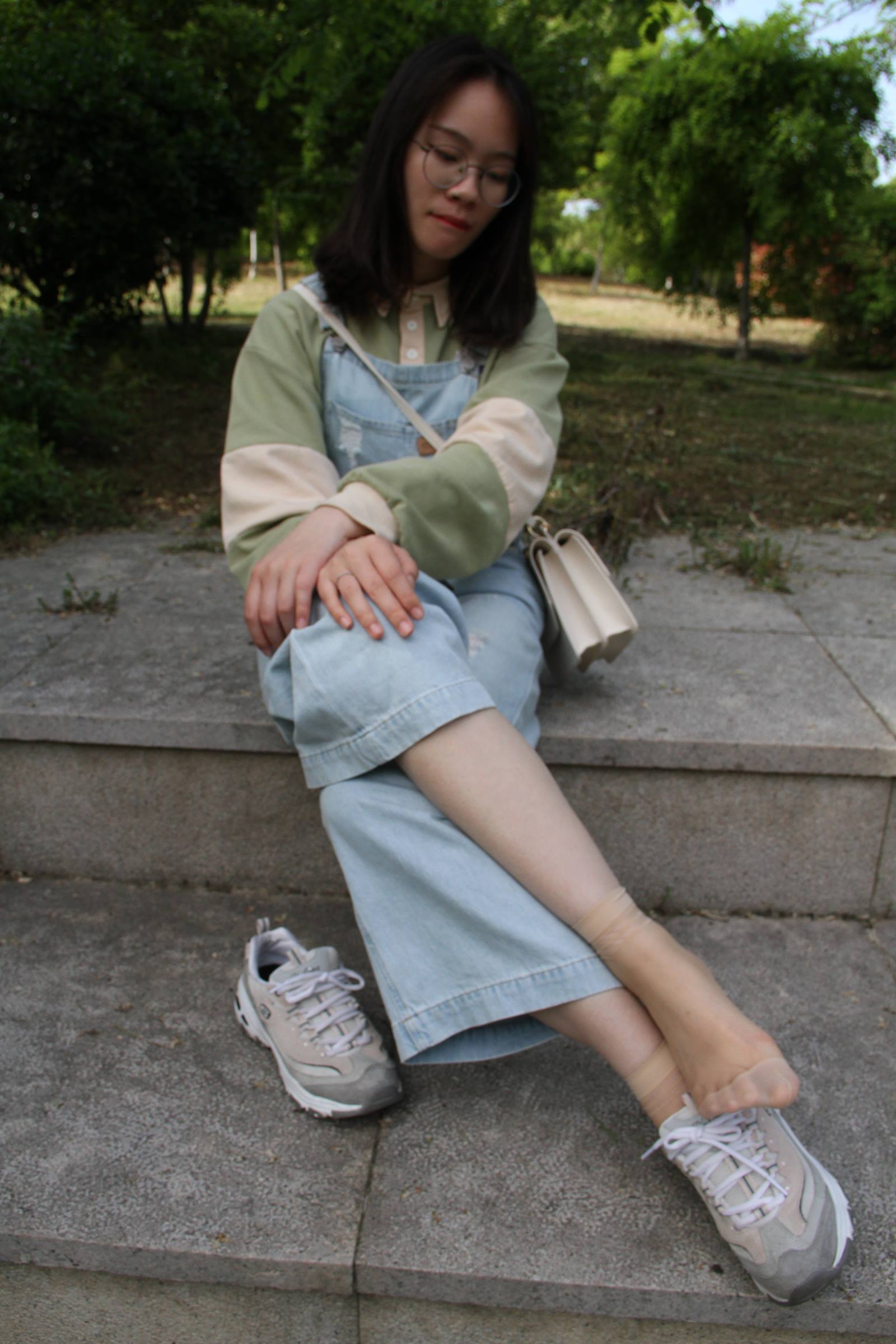 图片[23]-自由摄影 No.021 校园原味水晶短丝 [127P] – 速更版-美库