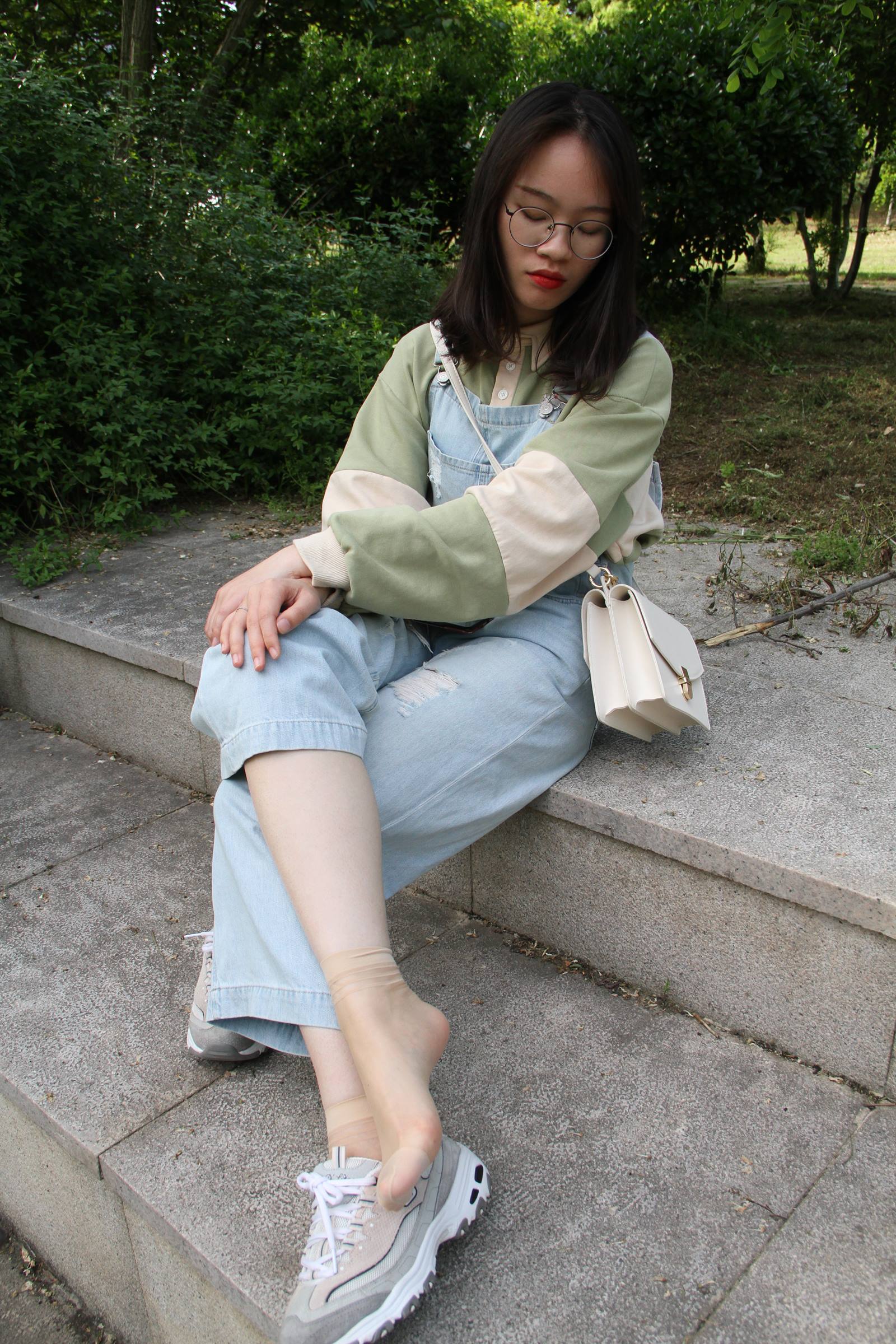 图片[24]-自由摄影 No.021 校园原味水晶短丝 [127P] – 速更版-美库