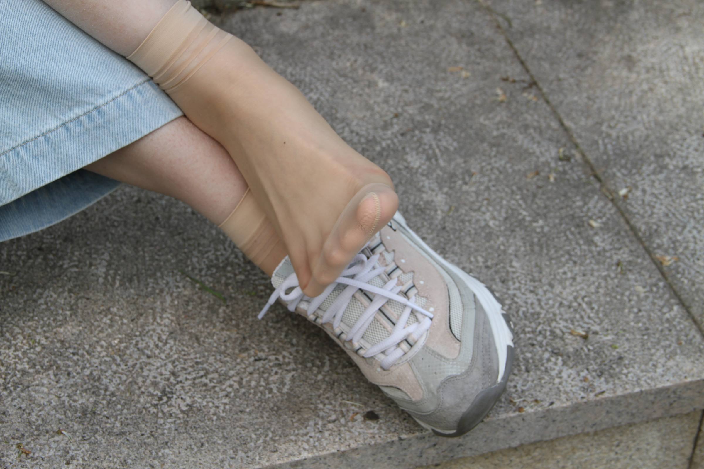 图片[26]-自由摄影 No.021 校园原味水晶短丝 [127P] – 速更版-美库