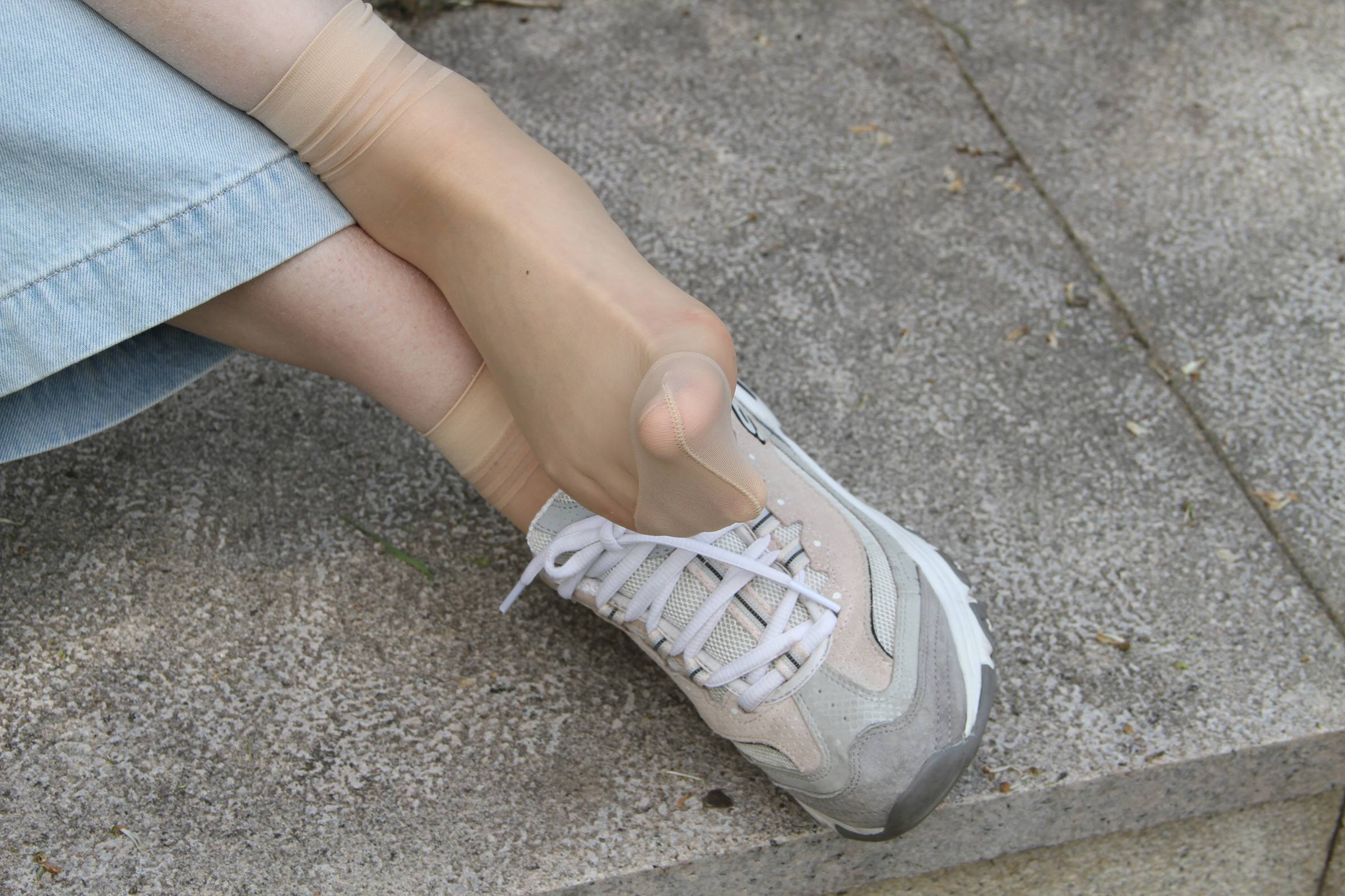 图片[28]-自由摄影 No.021 校园原味水晶短丝 [127P] – 速更版-美库