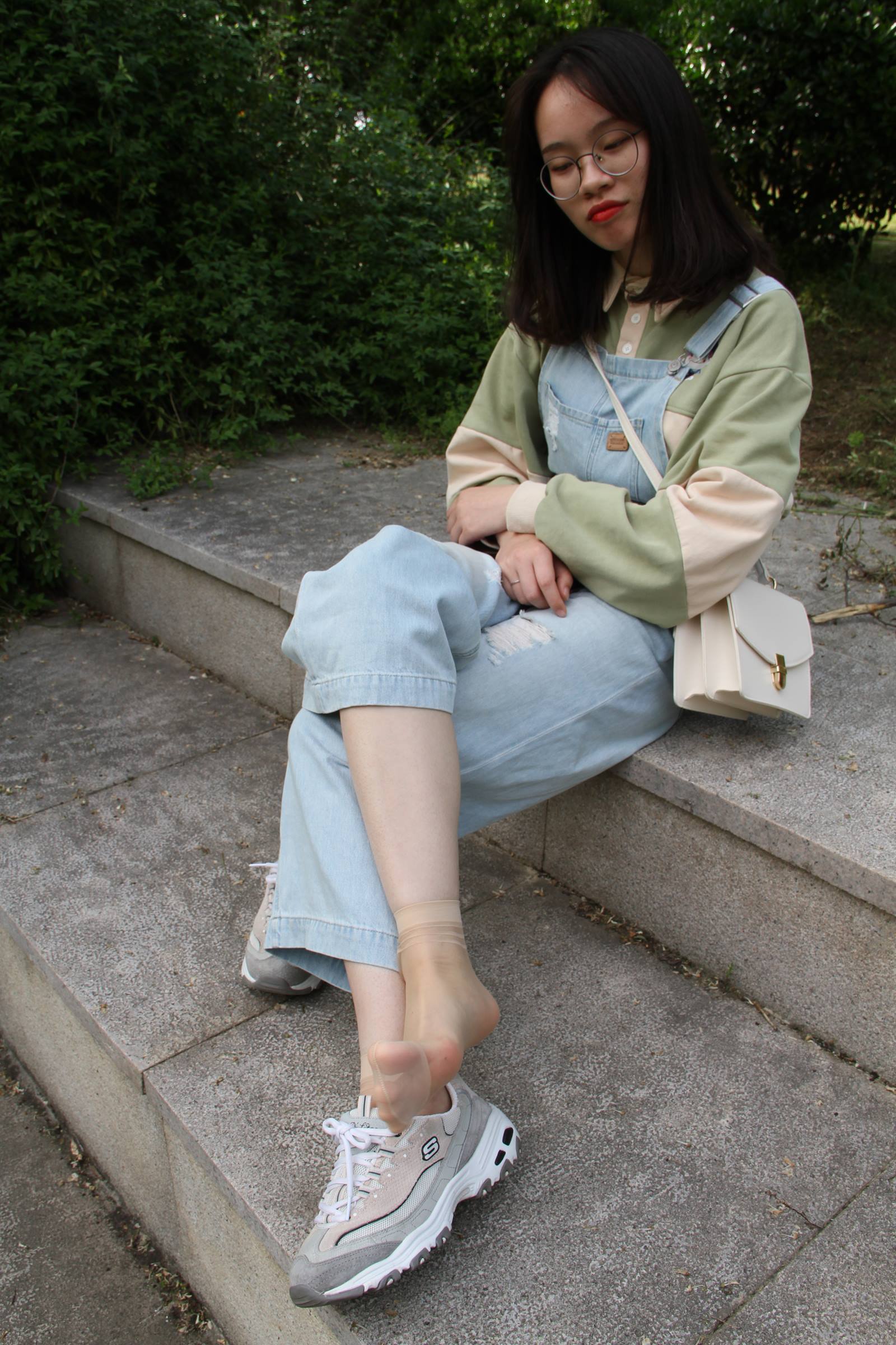 图片[38]-自由摄影 No.021 校园原味水晶短丝 [127P] – 速更版-美库