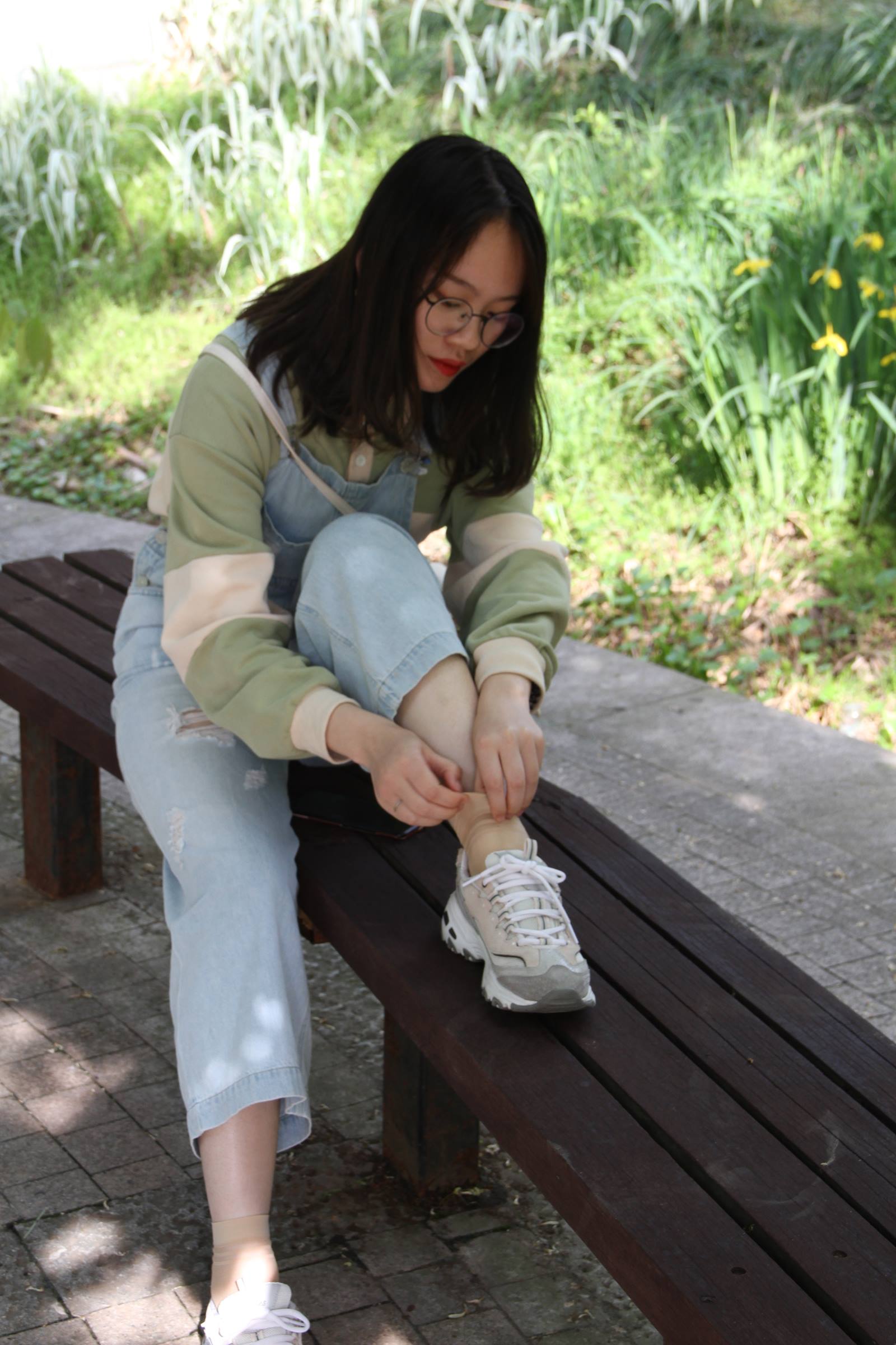 图片[43]-自由摄影 No.021 校园原味水晶短丝 [127P] – 速更版-美库