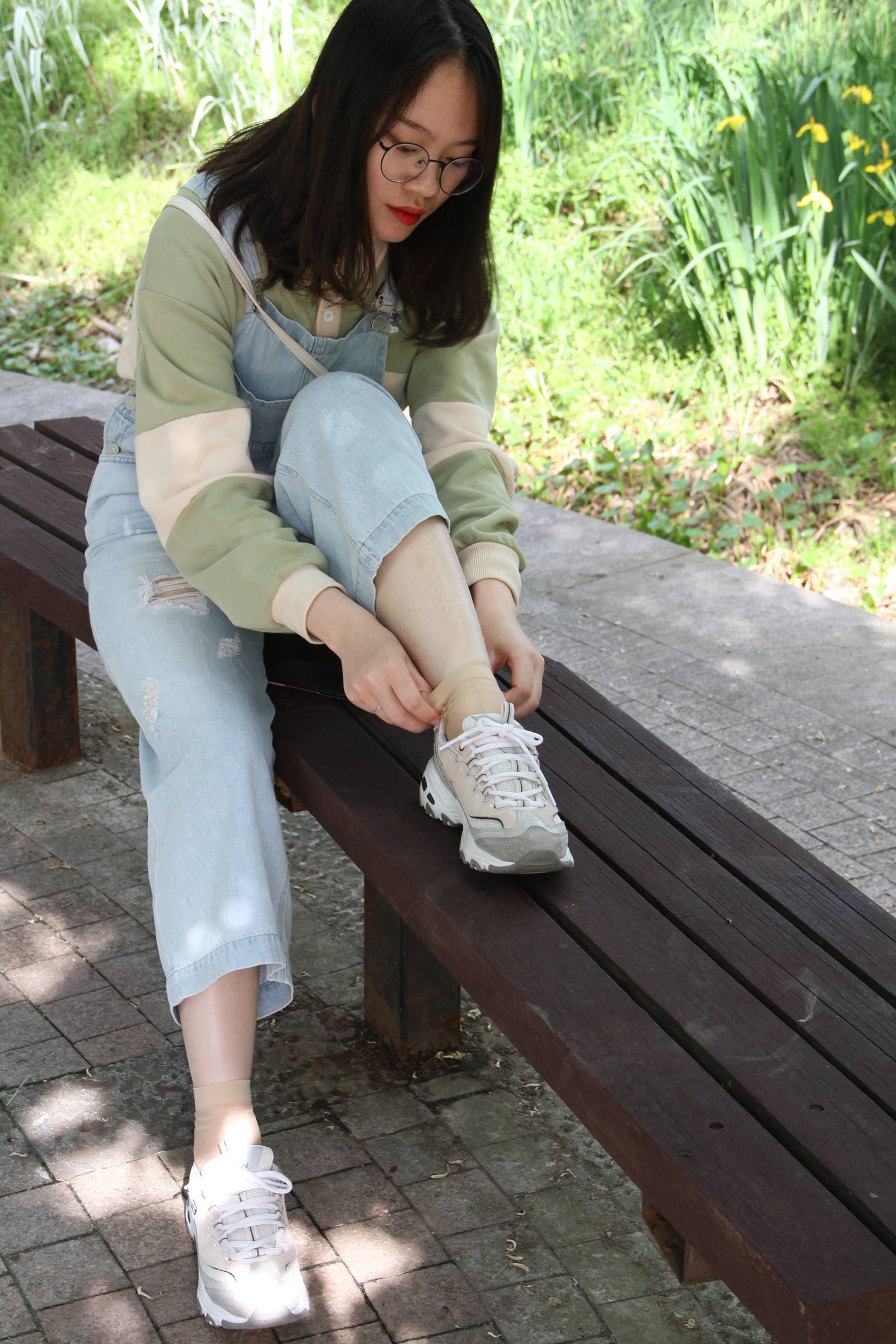 图片[44]-自由摄影 No.021 校园原味水晶短丝 [127P] – 速更版-美库