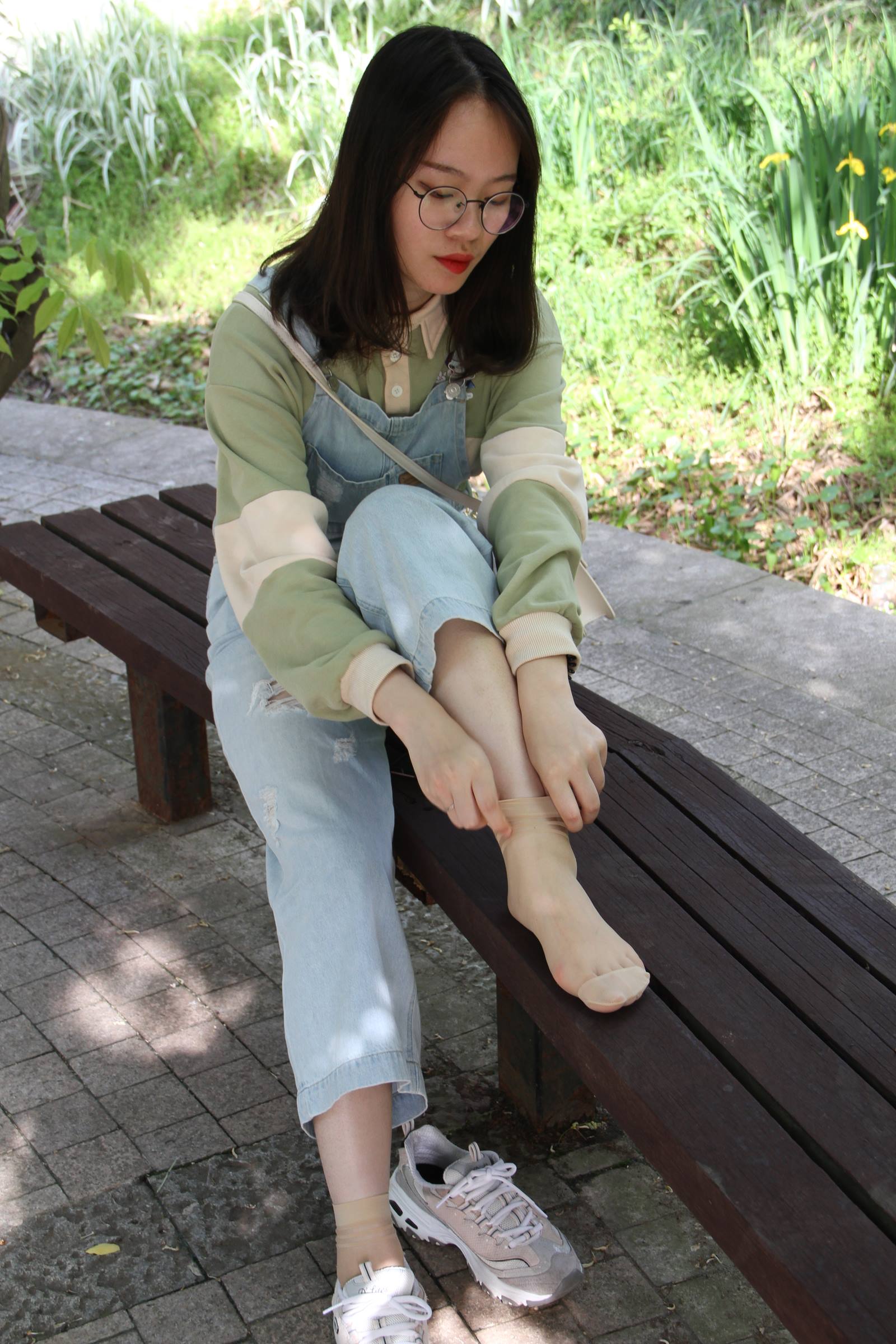 图片[46]-自由摄影 No.021 校园原味水晶短丝 [127P] – 速更版-美库