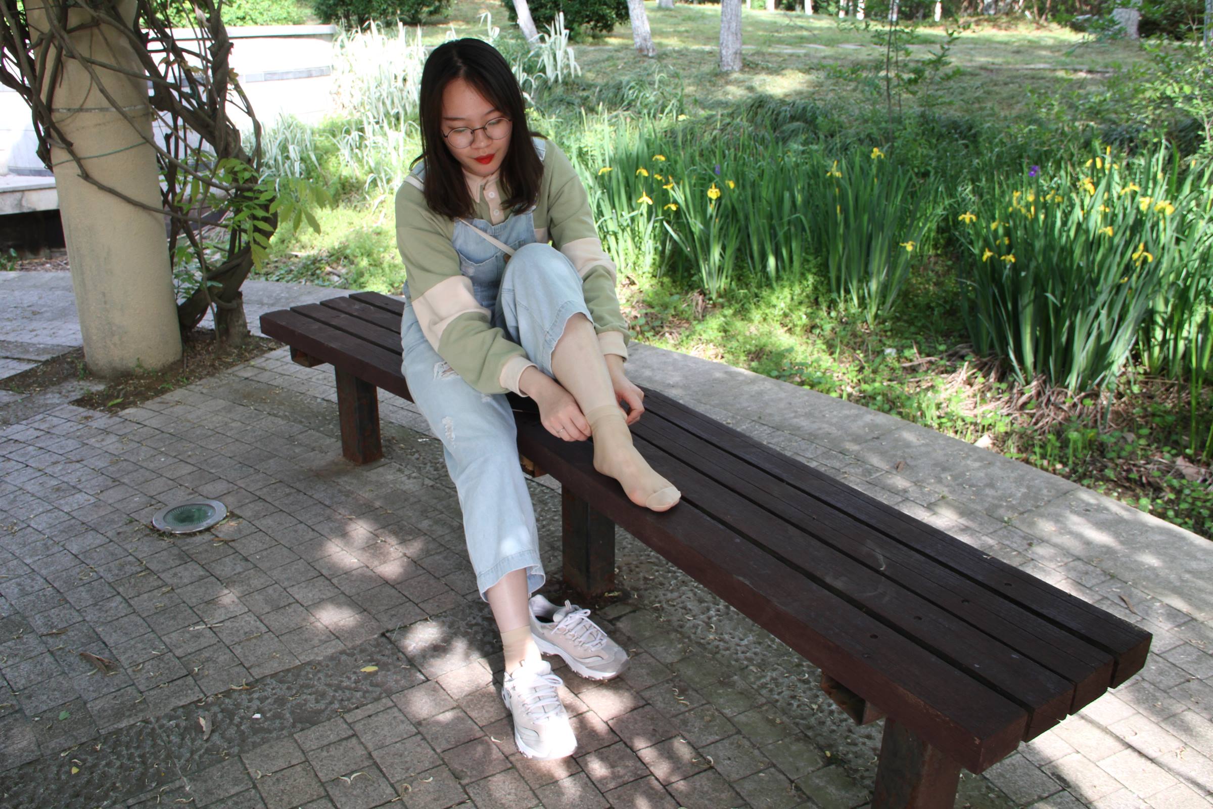 图片[54]-自由摄影 No.021 校园原味水晶短丝 [127P] – 速更版-美库