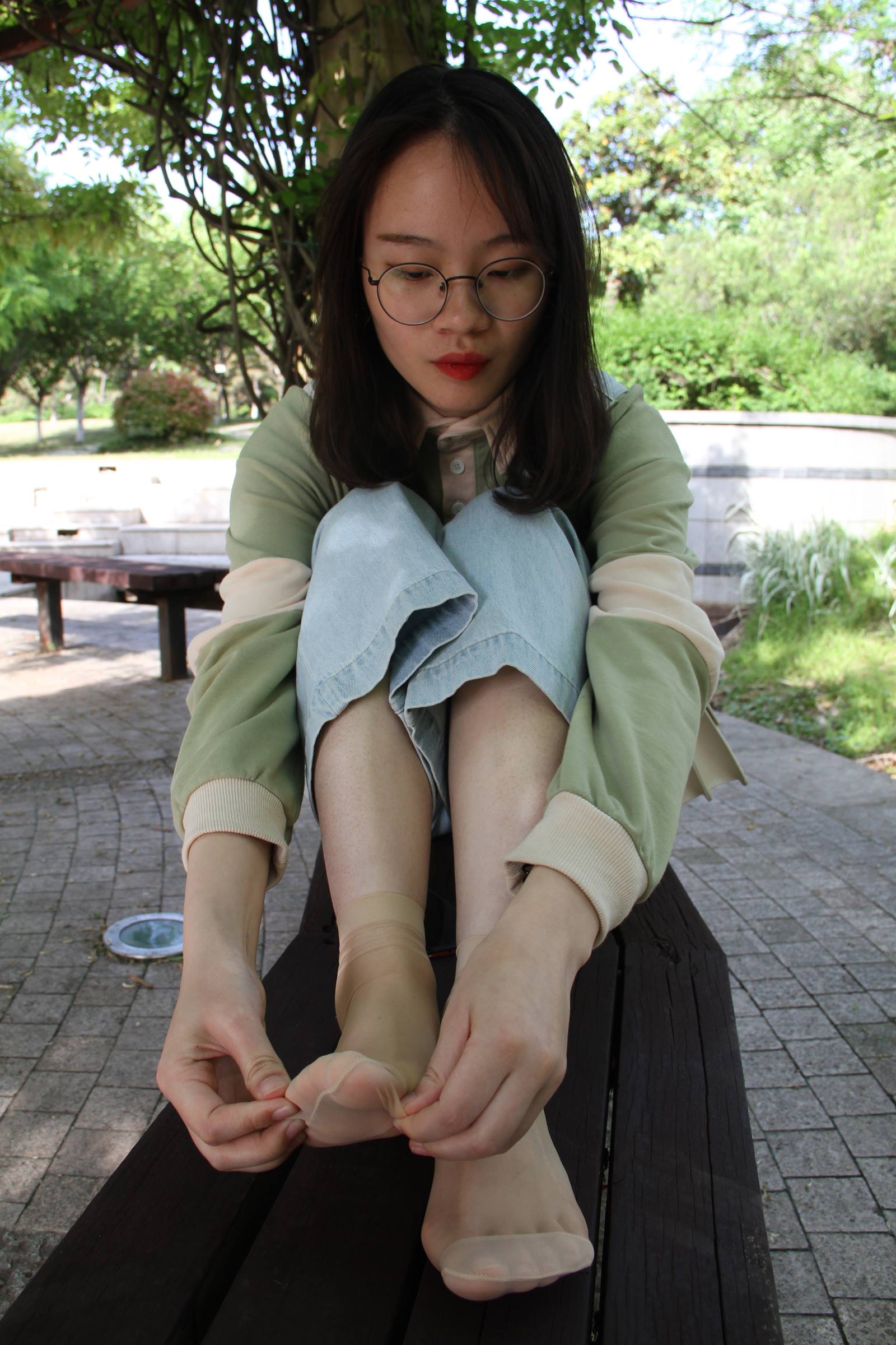 图片[64]-自由摄影 No.021 校园原味水晶短丝 [127P] – 速更版-美库