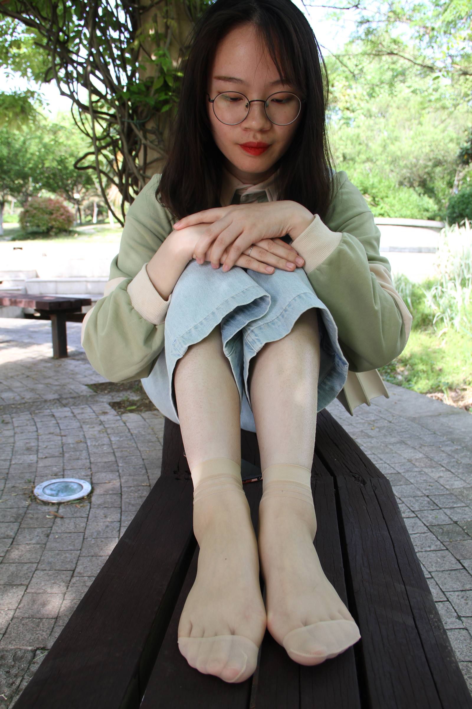 图片[66]-自由摄影 No.021 校园原味水晶短丝 [127P] – 速更版-美库