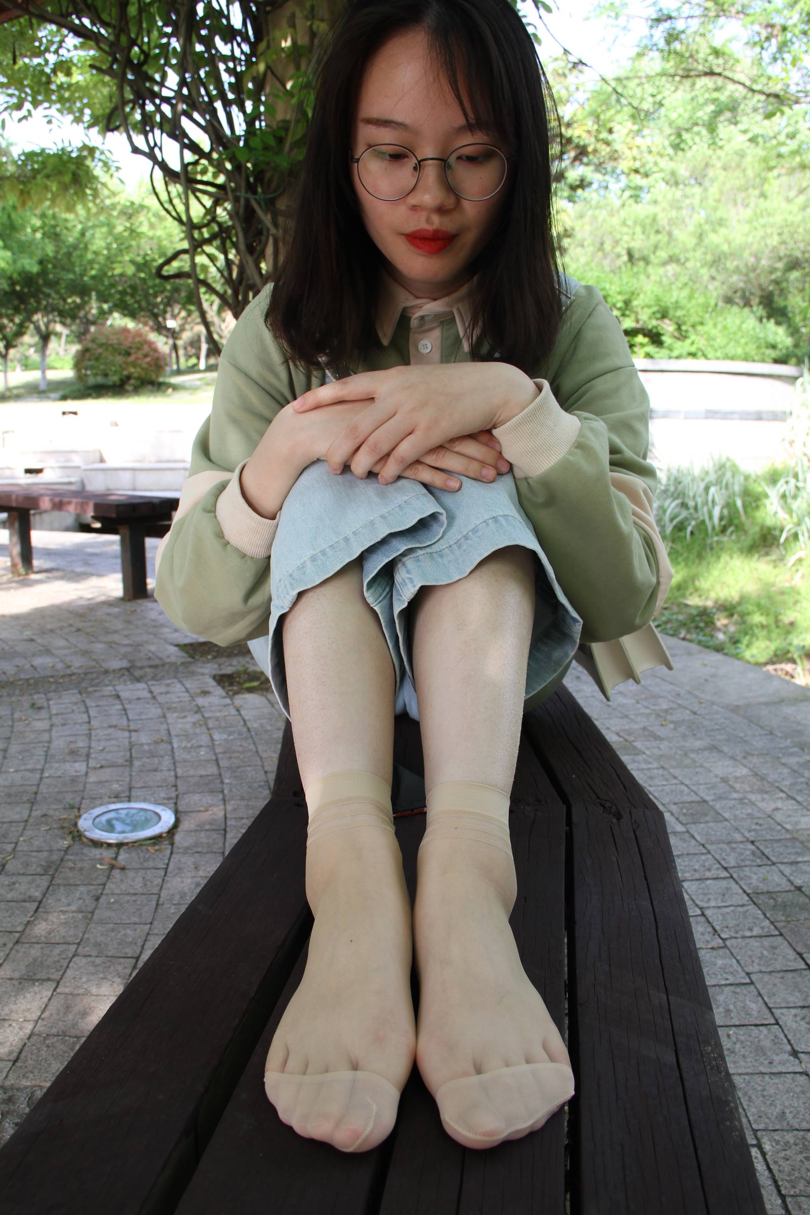 图片[67]-自由摄影 No.021 校园原味水晶短丝 [127P] – 速更版-美库