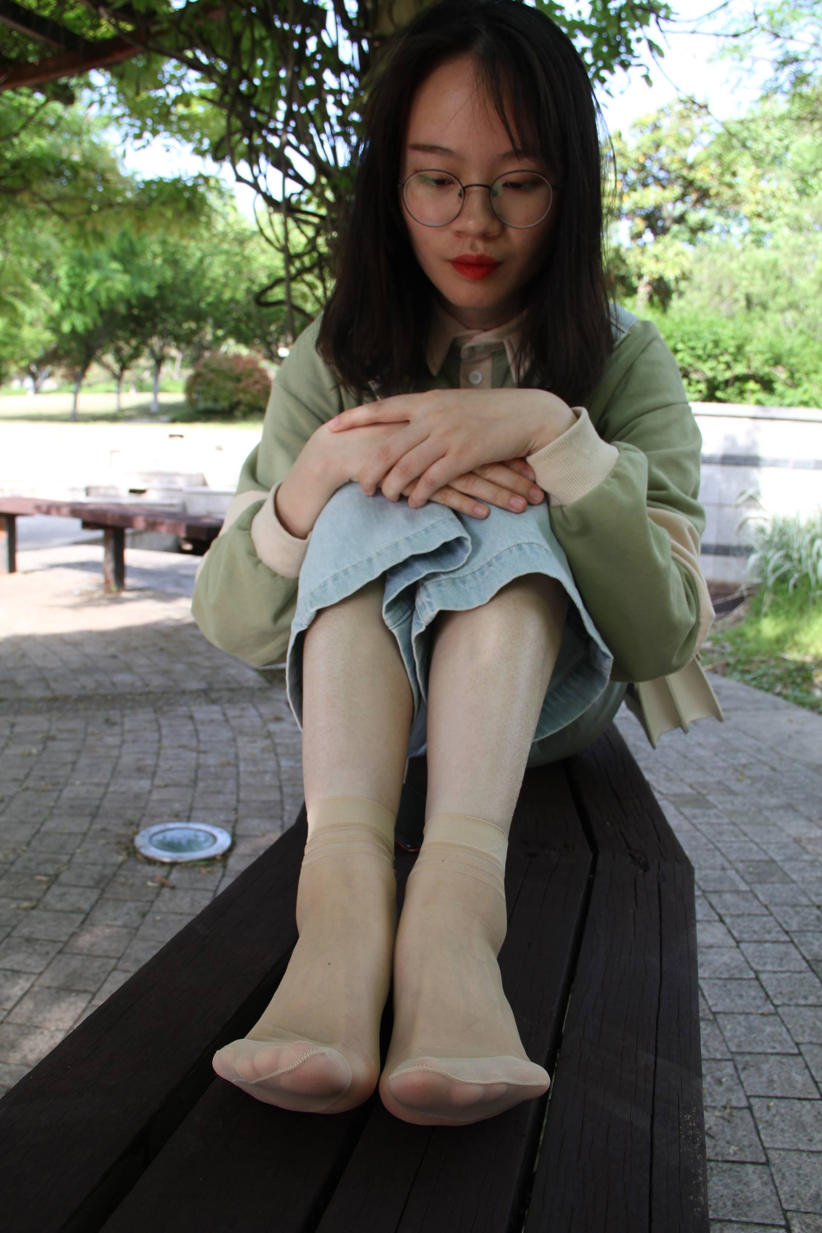 图片[68]-自由摄影 No.021 校园原味水晶短丝 [127P] – 速更版-美库