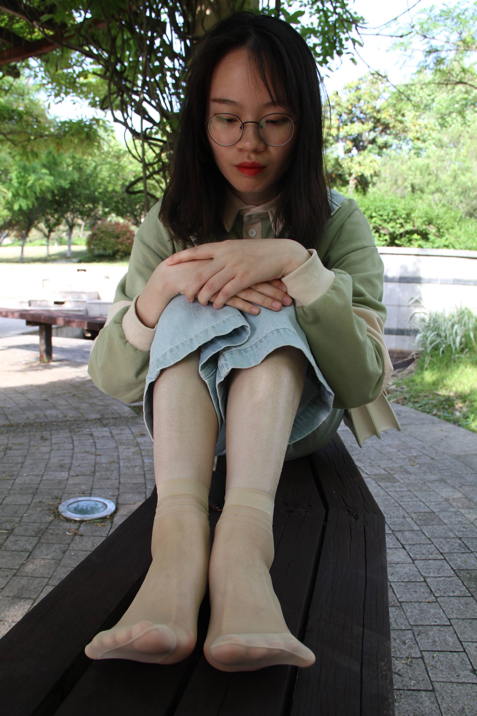 图片[69]-自由摄影 No.021 校园原味水晶短丝 [127P] – 速更版-美库