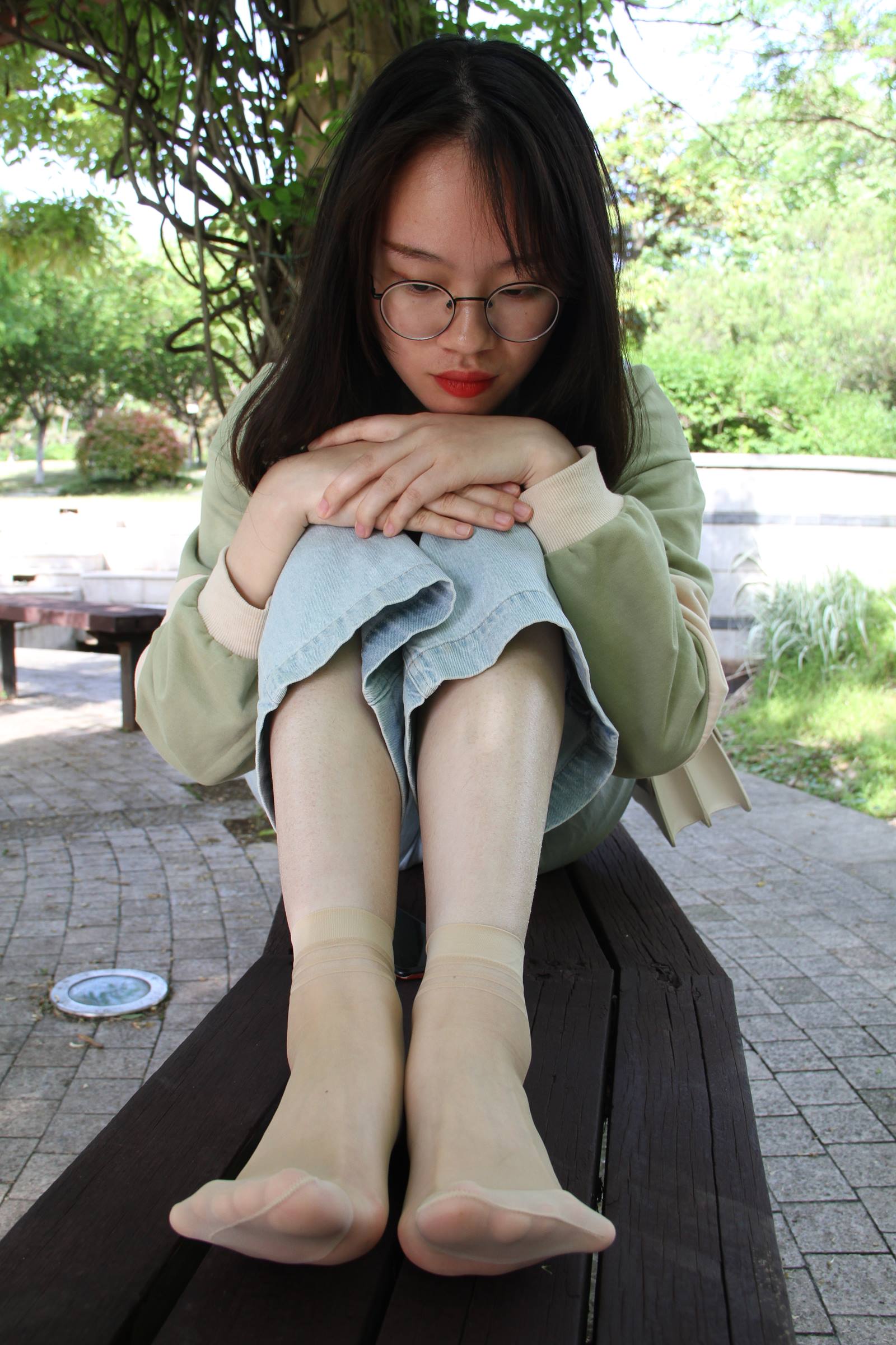 图片[72]-自由摄影 No.021 校园原味水晶短丝 [127P] – 速更版-美库