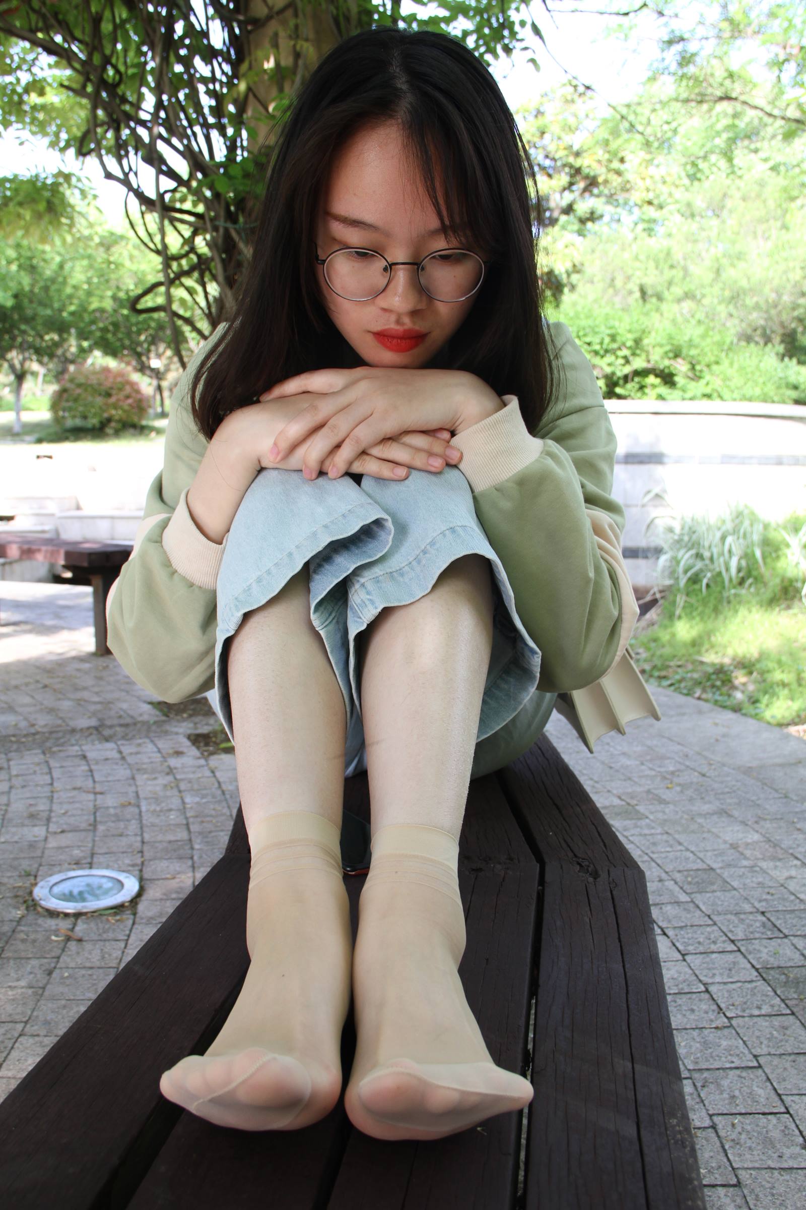 图片[73]-自由摄影 No.021 校园原味水晶短丝 [127P] – 速更版-美库