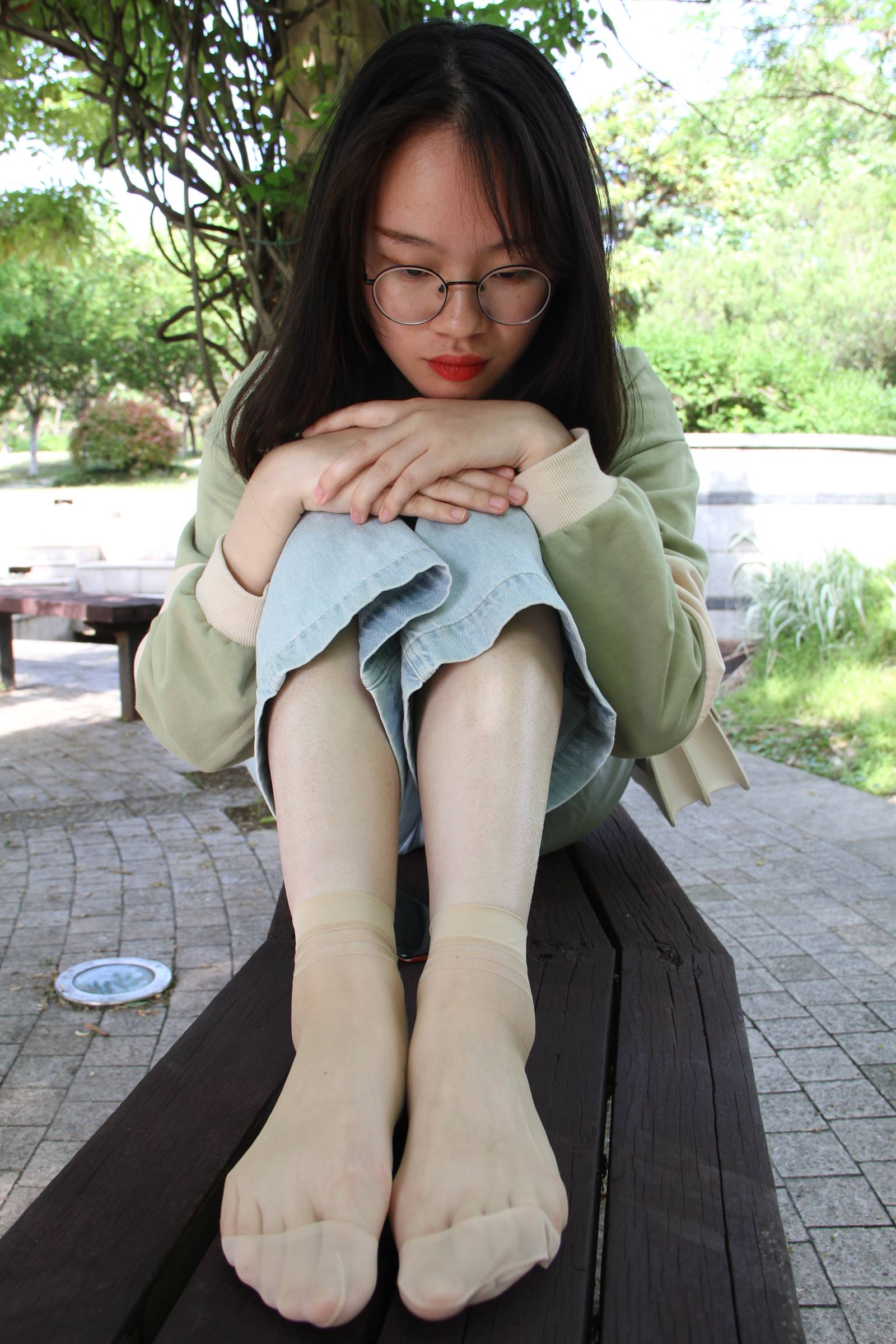 图片[74]-自由摄影 No.021 校园原味水晶短丝 [127P] – 速更版-美库