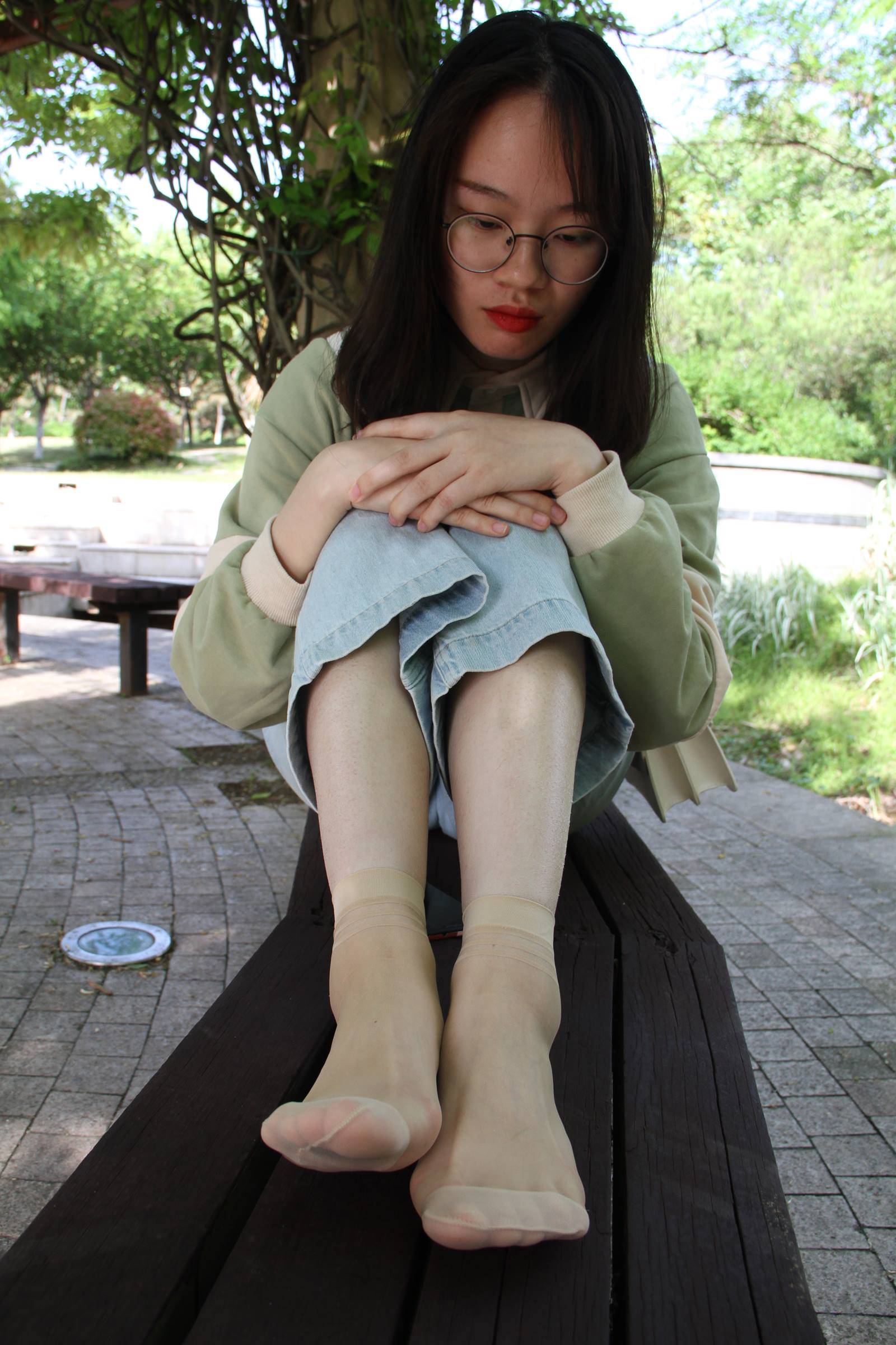 图片[78]-自由摄影 No.021 校园原味水晶短丝 [127P] – 速更版-美库