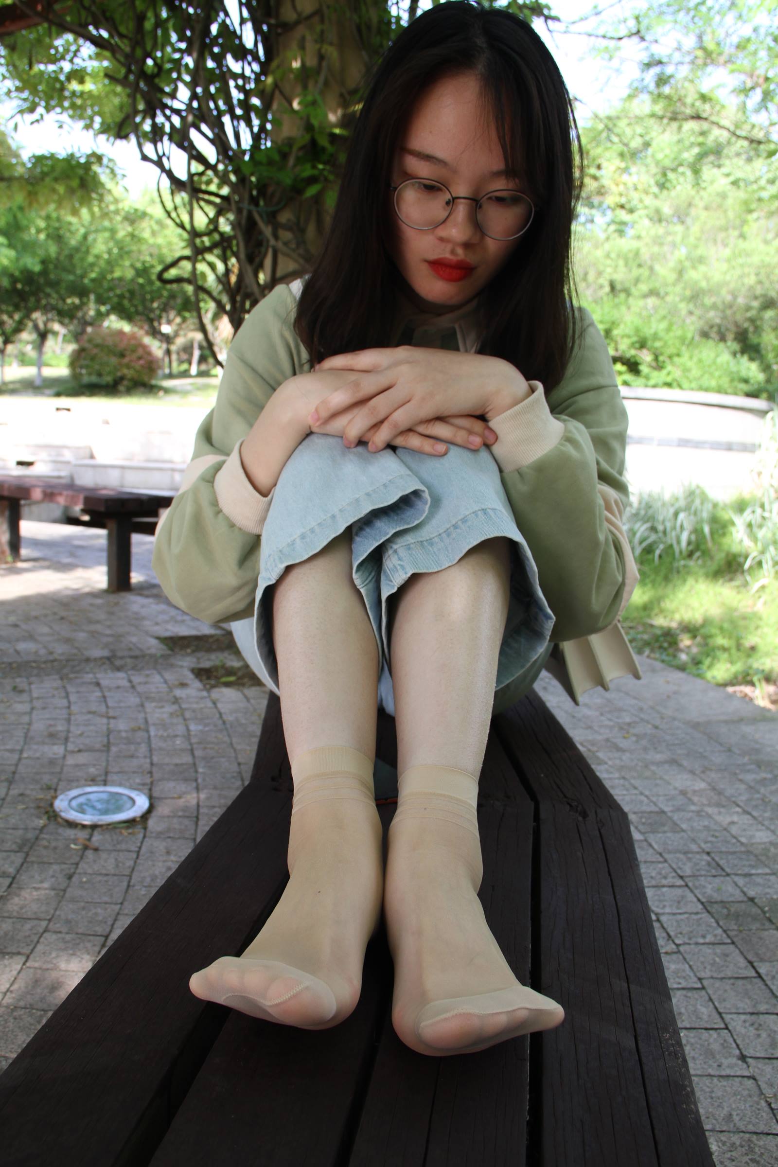 图片[81]-自由摄影 No.021 校园原味水晶短丝 [127P] – 速更版-美库