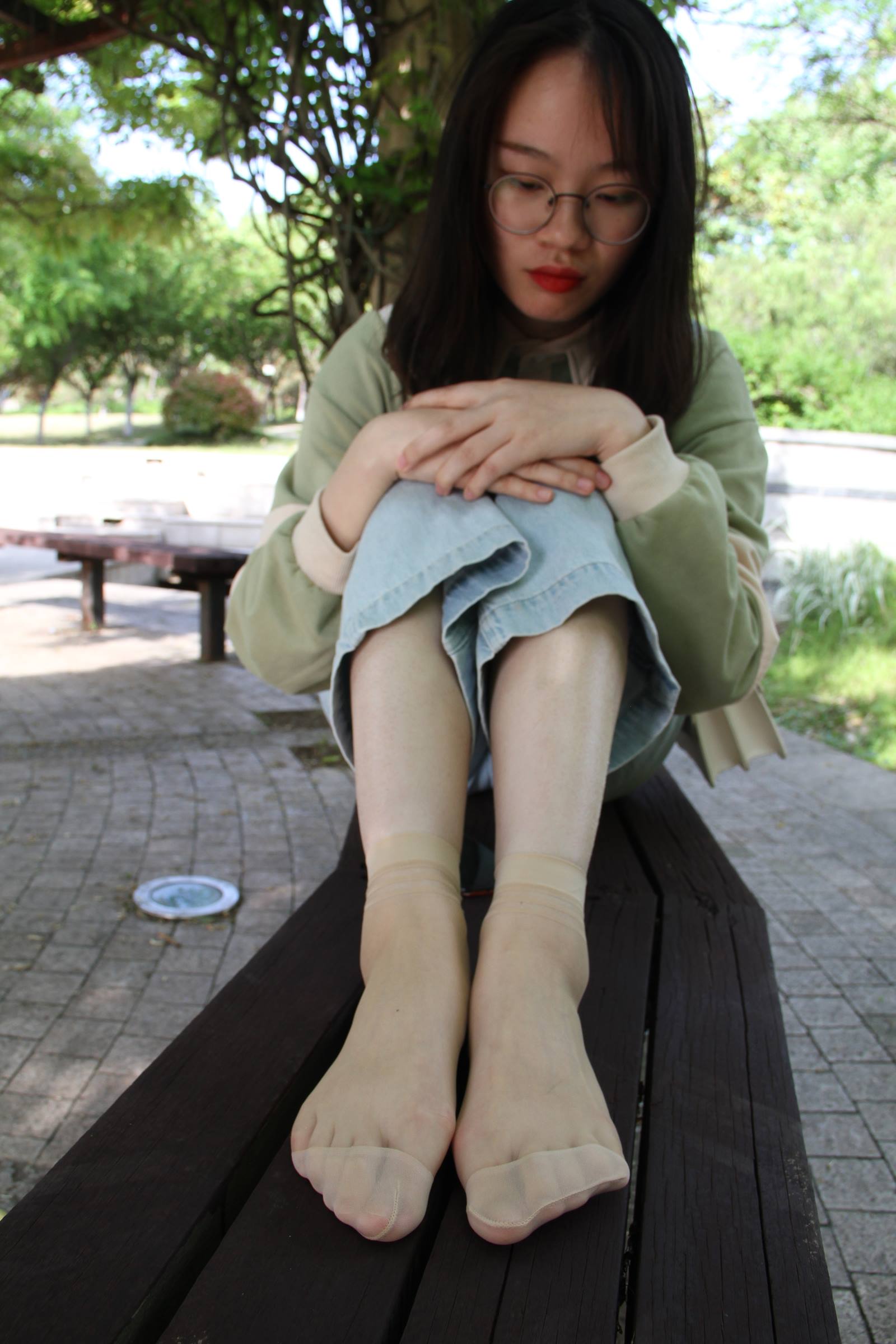 图片[82]-自由摄影 No.021 校园原味水晶短丝 [127P] – 速更版-美库