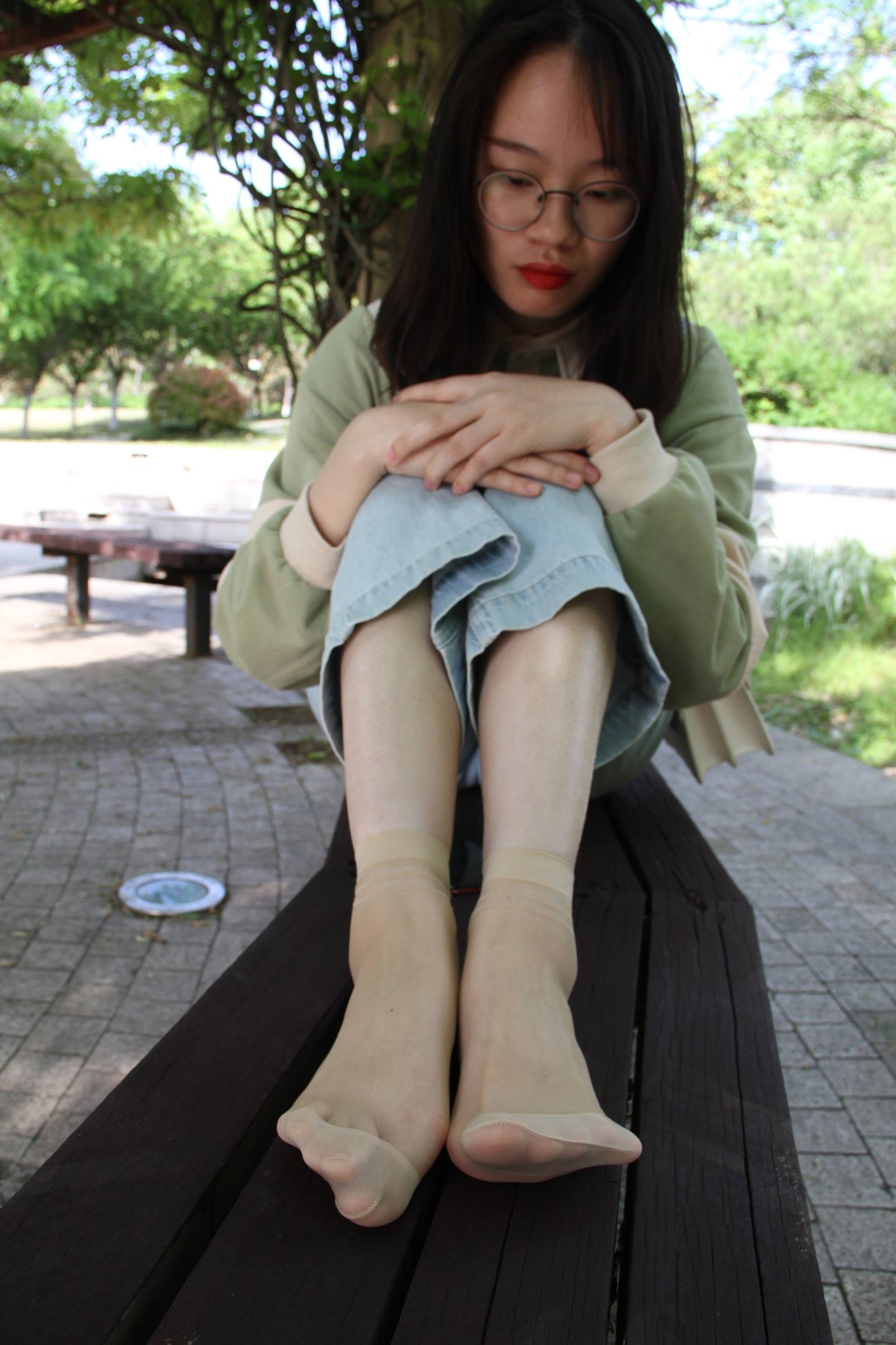 图片[83]-自由摄影 No.021 校园原味水晶短丝 [127P] – 速更版-美库