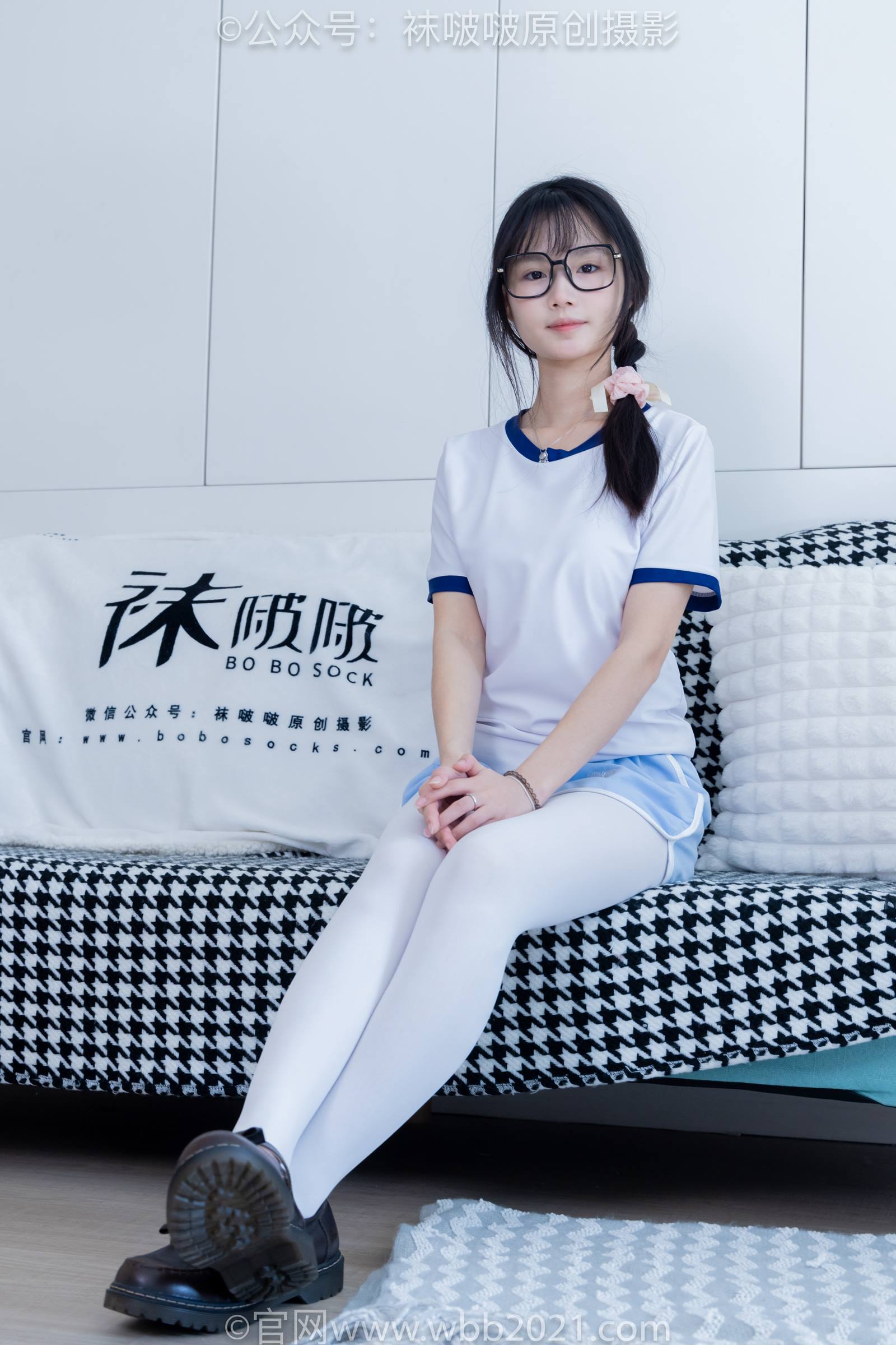 图片[10]-[BoBoSocks袜啵啵]NO.325 甜甜圈-皮鞋、厚白丝[145P] – 速更版-美库