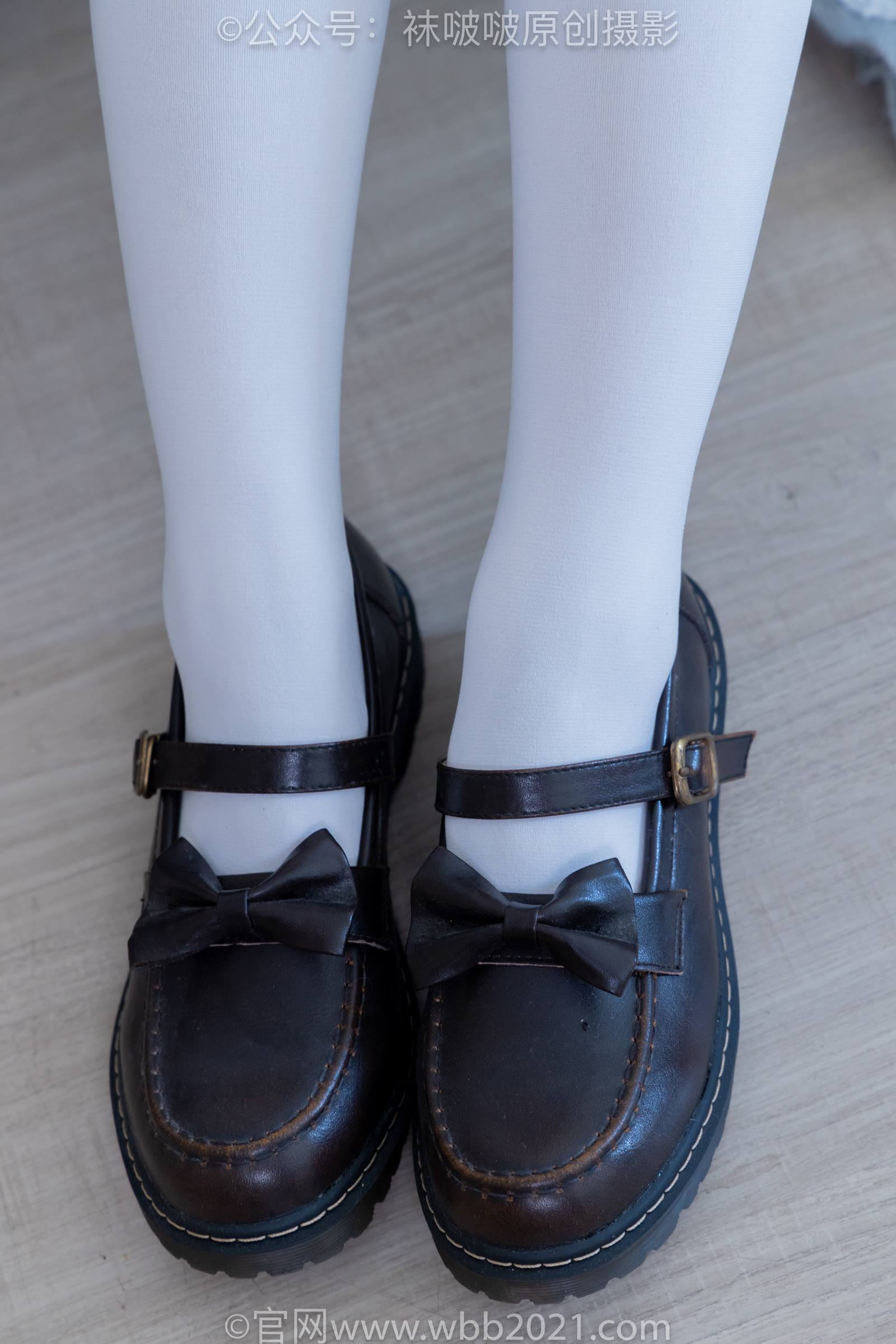 图片[14]-[BoBoSocks袜啵啵]NO.325 甜甜圈-皮鞋、厚白丝[145P] – 速更版-美库