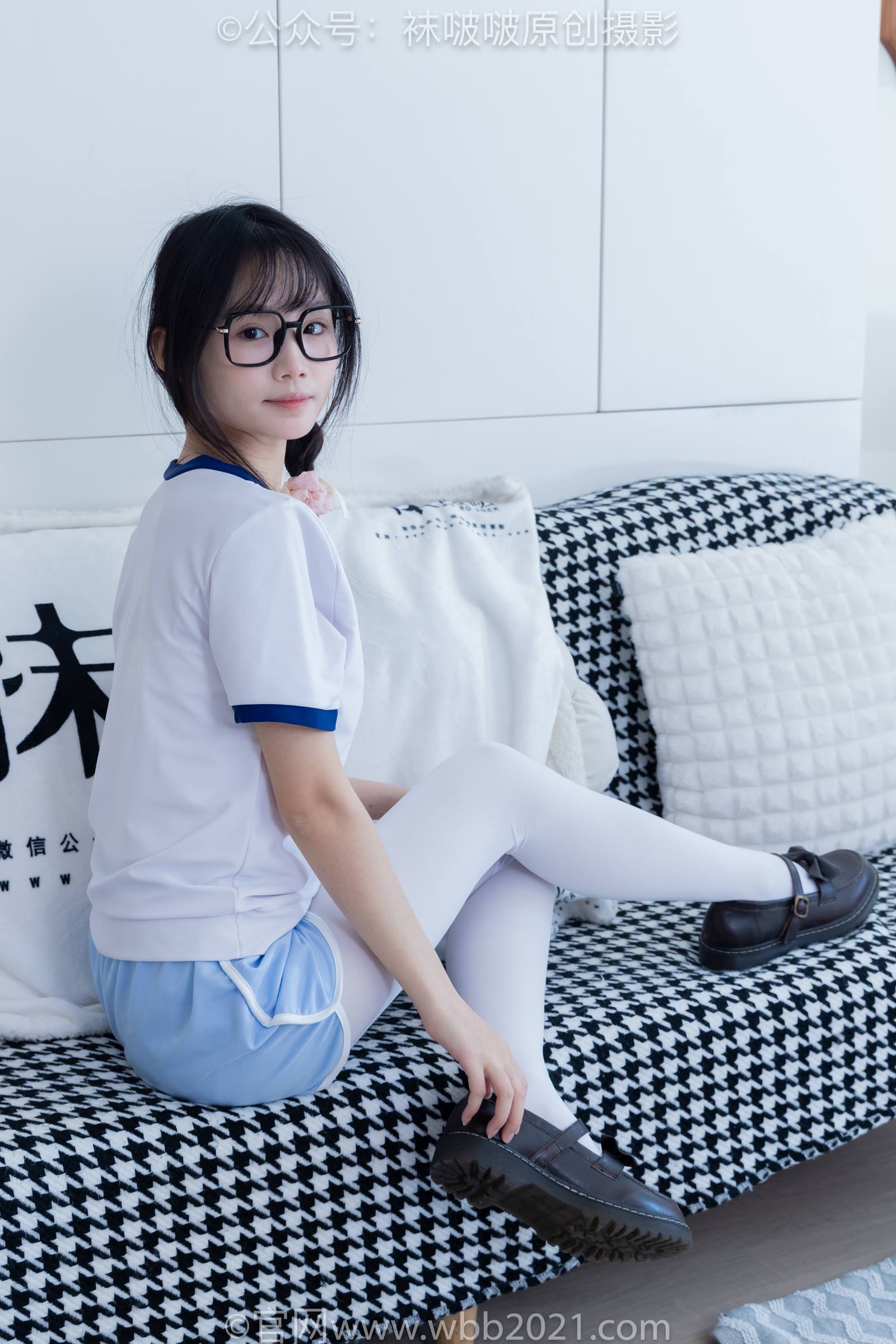 图片[21]-[BoBoSocks袜啵啵]NO.325 甜甜圈-皮鞋、厚白丝[145P] – 速更版-美库