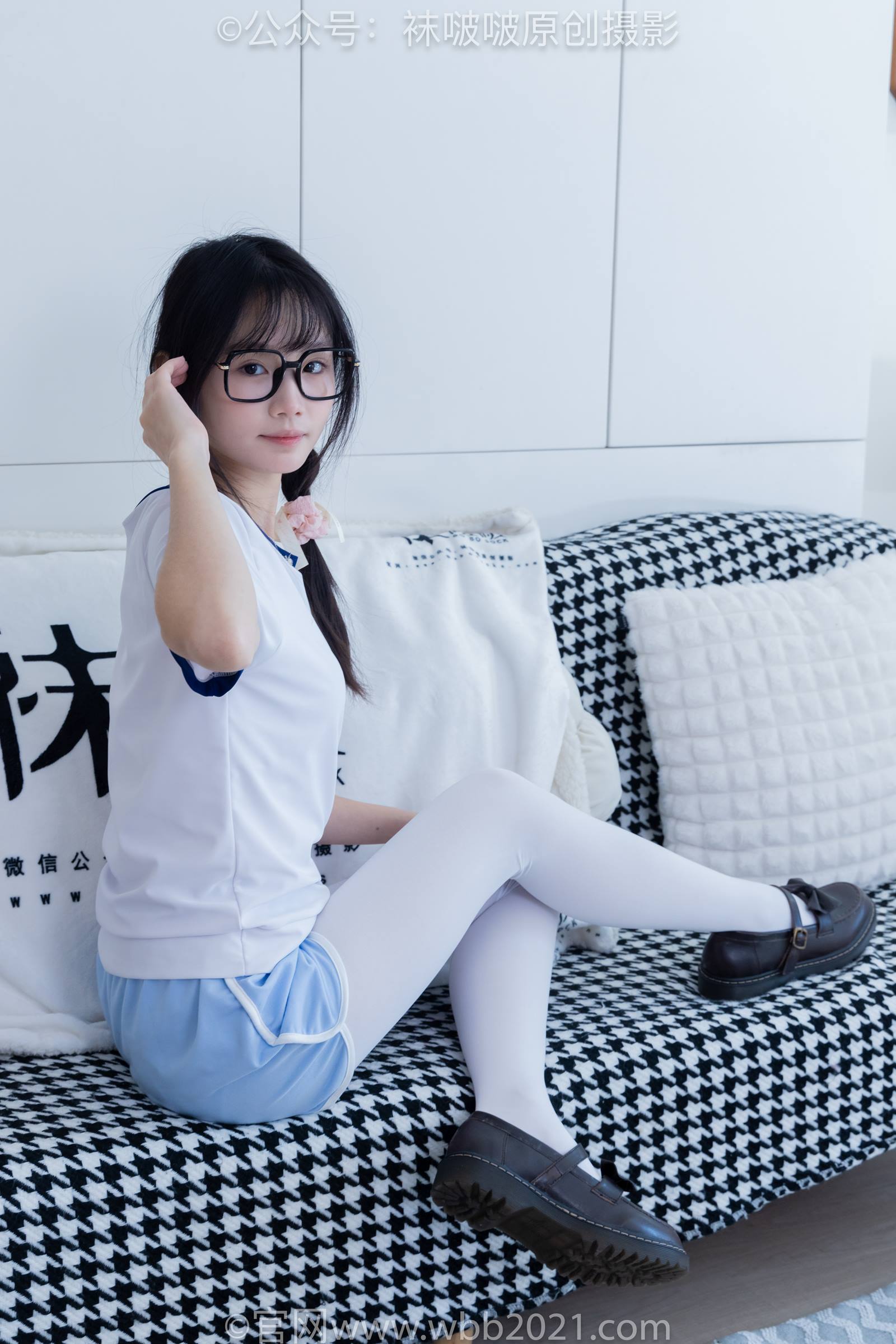 图片[22]-[BoBoSocks袜啵啵]NO.325 甜甜圈-皮鞋、厚白丝[145P] – 速更版-美库