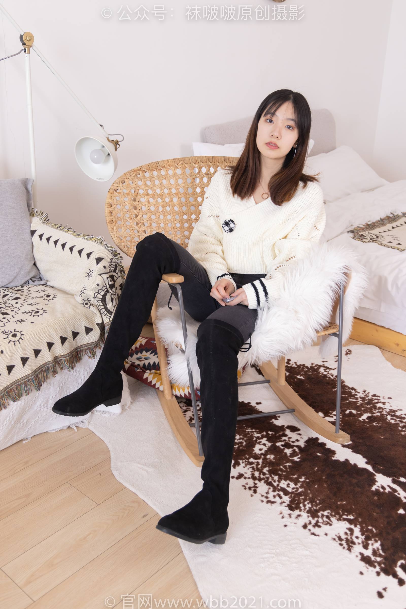 图片[12]-[BoBoSocks袜啵啵]NO.326 小甜豆-长靴、油亮灰丝、裤里丝[155P] – 速更版-美库