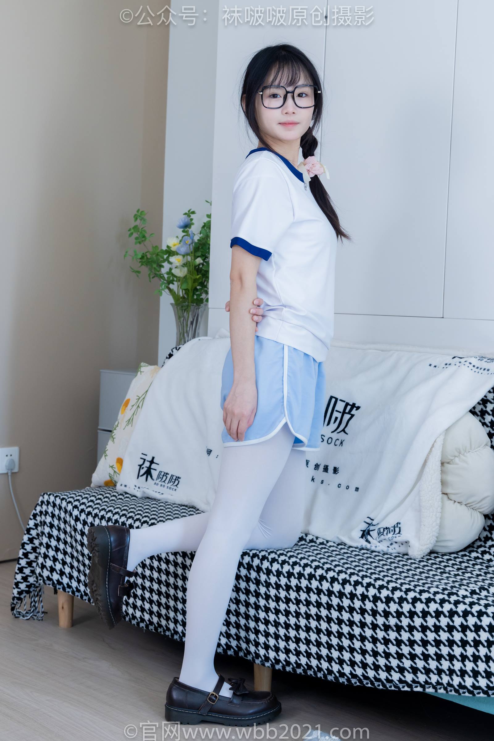 图片[28]-[BoBoSocks袜啵啵]NO.325 甜甜圈-皮鞋、厚白丝[145P] – 速更版-美库