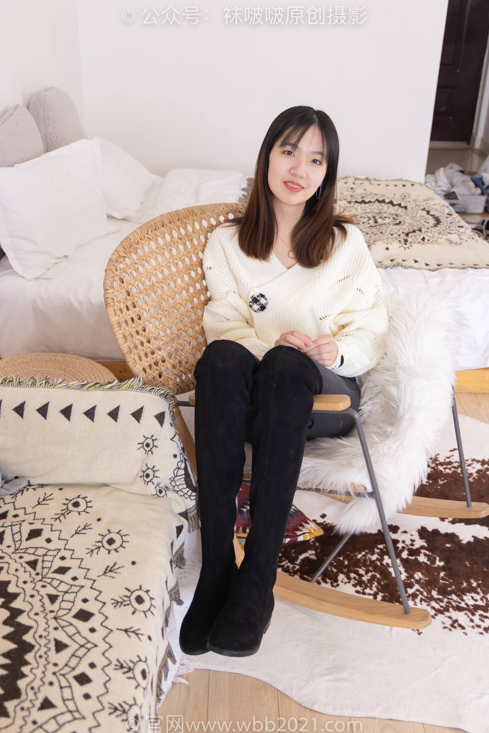 图片[15]-[BoBoSocks袜啵啵]NO.326 小甜豆-长靴、油亮灰丝、裤里丝[155P] – 速更版-美库