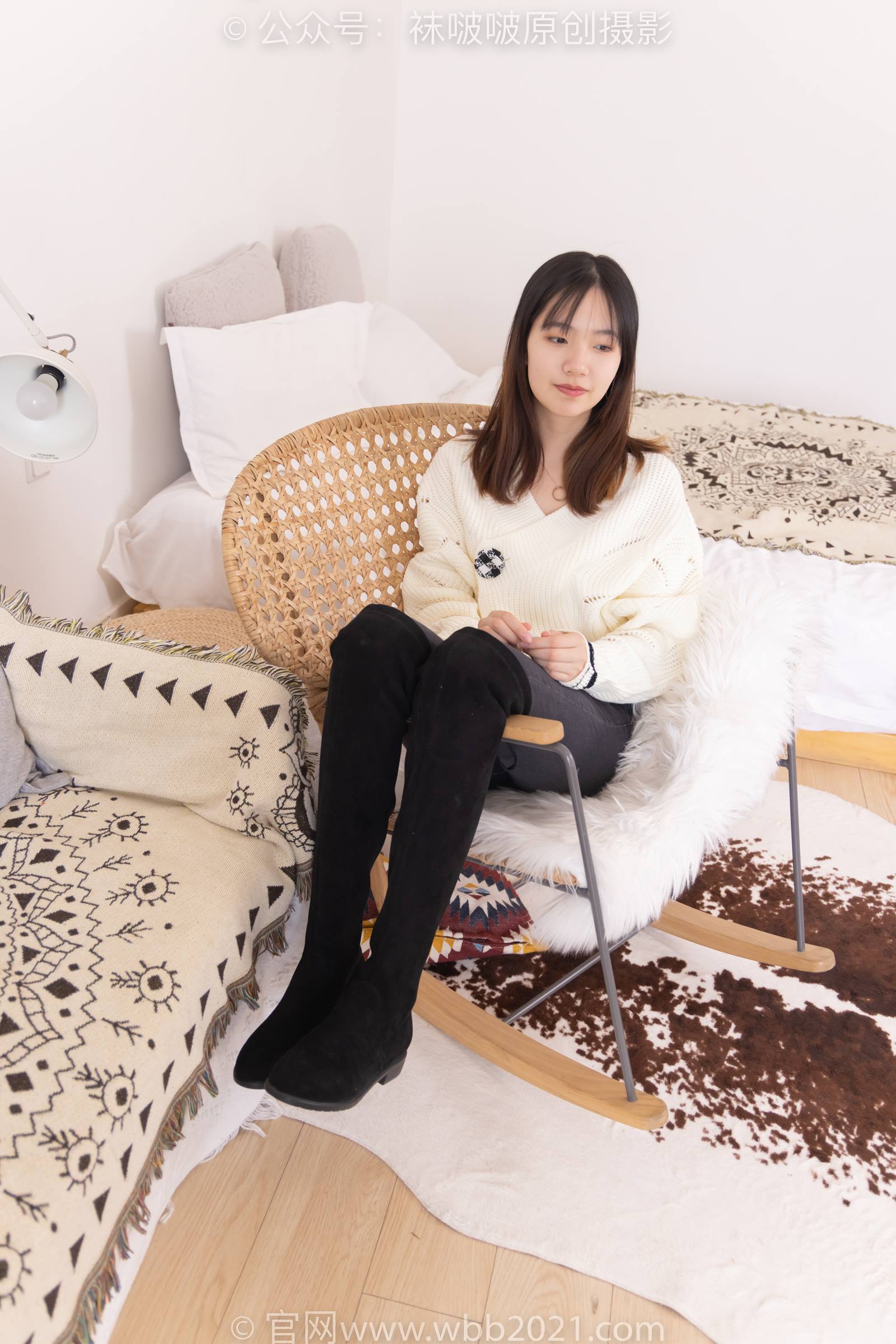 图片[16]-[BoBoSocks袜啵啵]NO.326 小甜豆-长靴、油亮灰丝、裤里丝[155P] – 速更版-美库