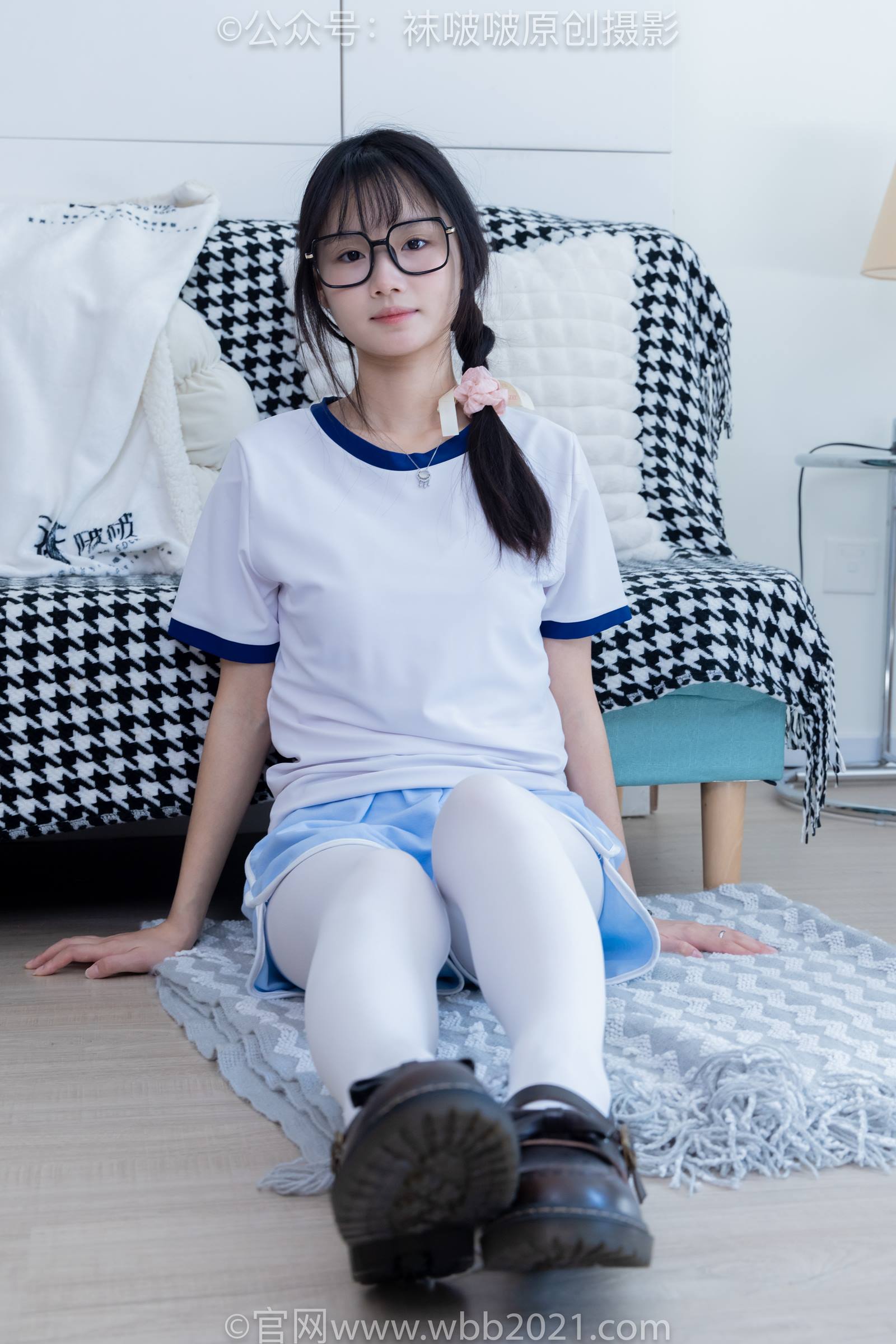 图片[35]-[BoBoSocks袜啵啵]NO.325 甜甜圈-皮鞋、厚白丝[145P] – 速更版-美库