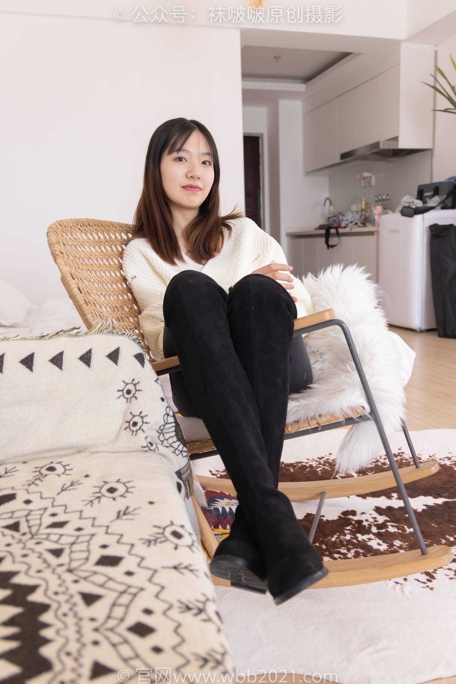 图片[21]-[BoBoSocks袜啵啵]NO.326 小甜豆-长靴、油亮灰丝、裤里丝[155P] – 速更版-美库