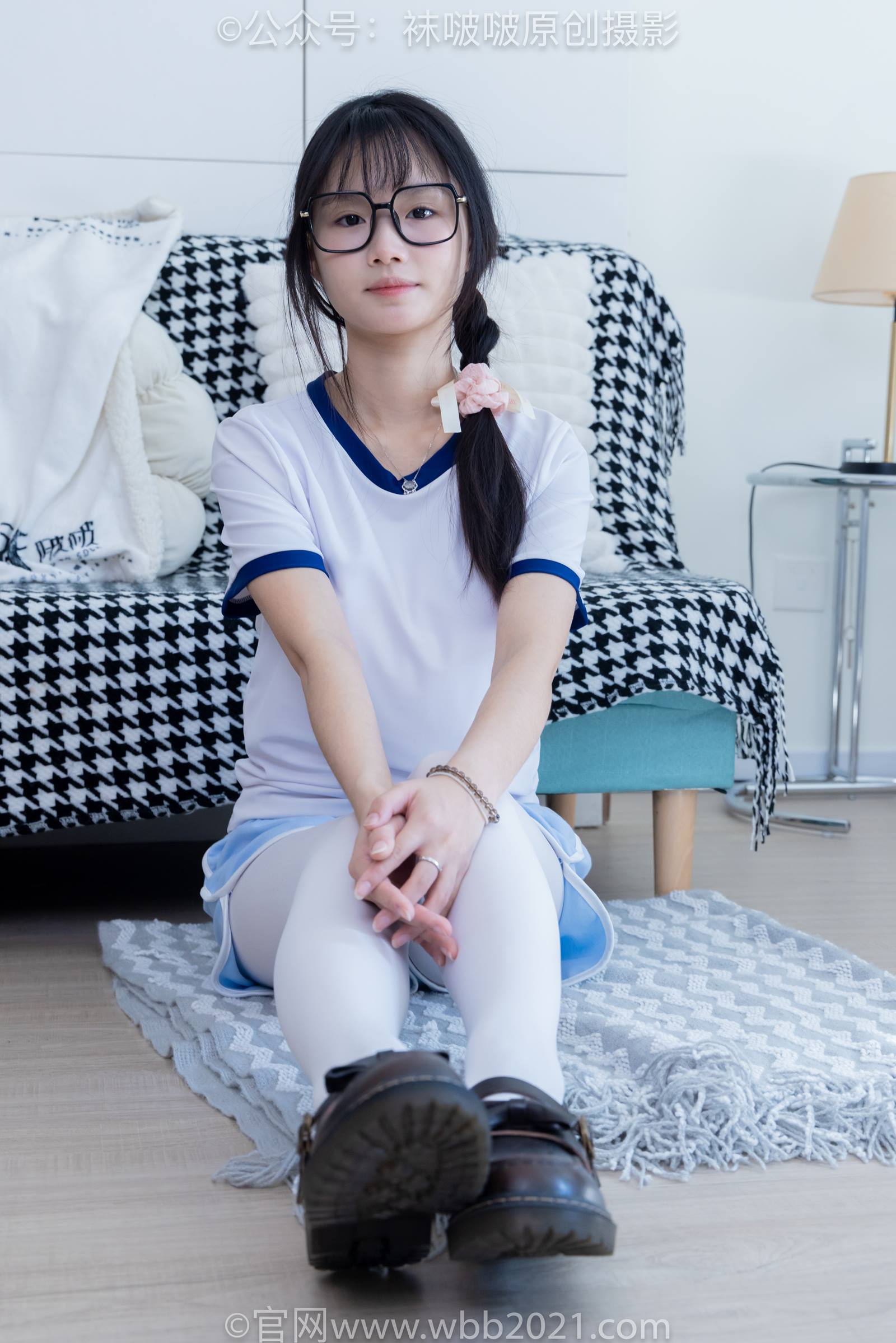 图片[36]-[BoBoSocks袜啵啵]NO.325 甜甜圈-皮鞋、厚白丝[145P] – 速更版-美库