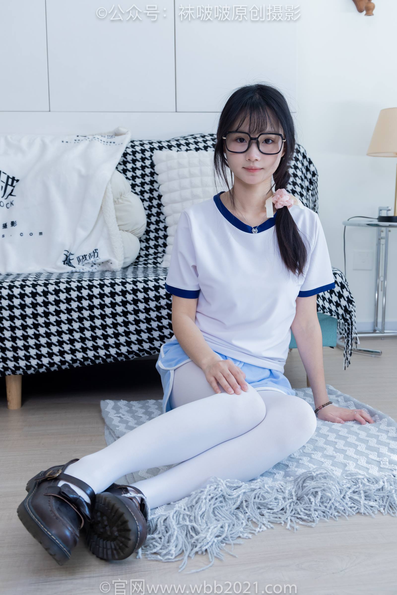 图片[40]-[BoBoSocks袜啵啵]NO.325 甜甜圈-皮鞋、厚白丝[145P] – 速更版-美库