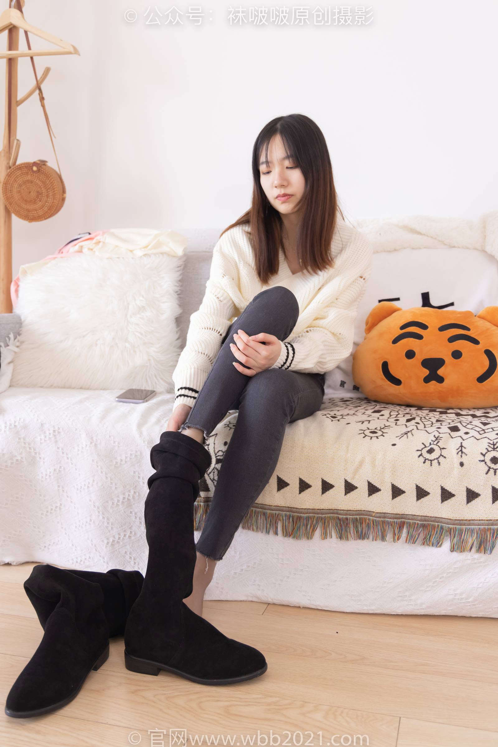 图片[31]-[BoBoSocks袜啵啵]NO.326 小甜豆-长靴、油亮灰丝、裤里丝[155P] – 速更版-美库