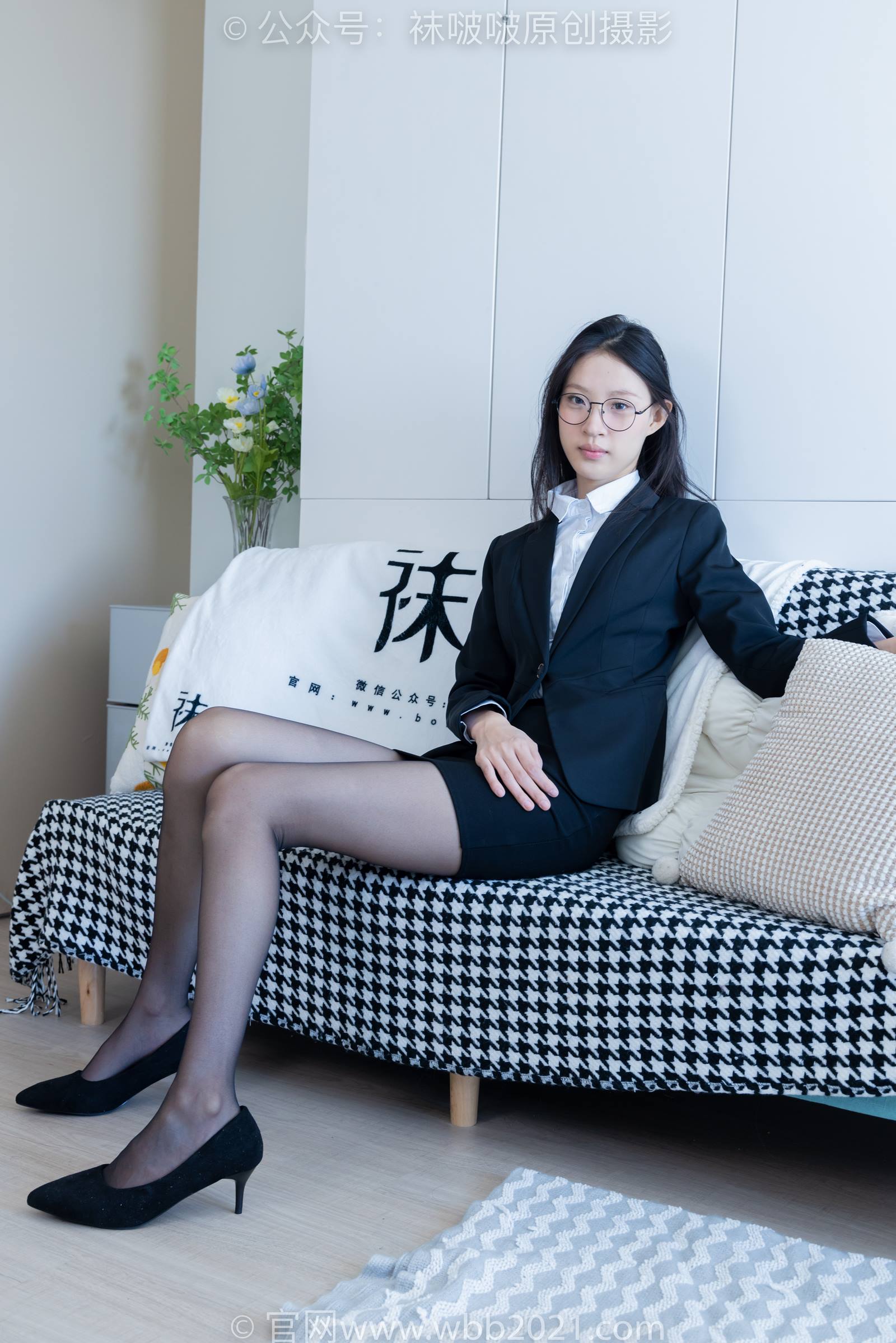 图片[10]-[BoBoSocks袜啵啵]NO.327 雪糕-高跟鞋、黑丝、ol风[140P] – 速更版-美库