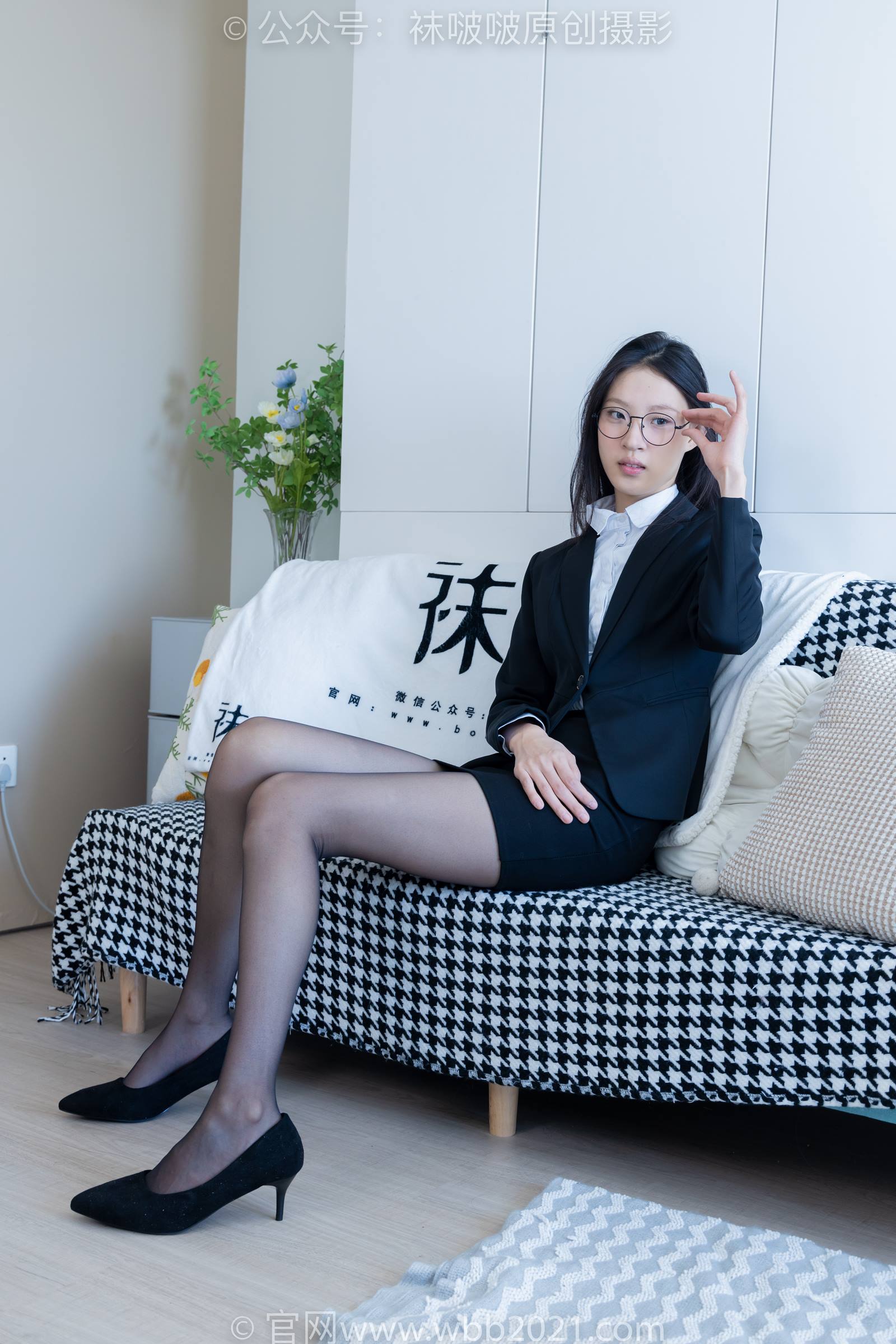 图片[11]-[BoBoSocks袜啵啵]NO.327 雪糕-高跟鞋、黑丝、ol风[140P] – 速更版-美库