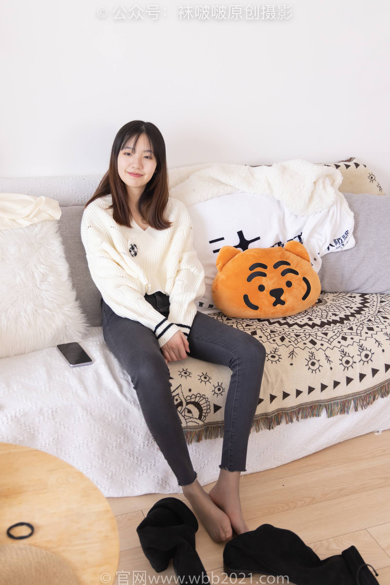 图片[35]-[BoBoSocks袜啵啵]NO.326 小甜豆-长靴、油亮灰丝、裤里丝[155P] – 速更版-美库