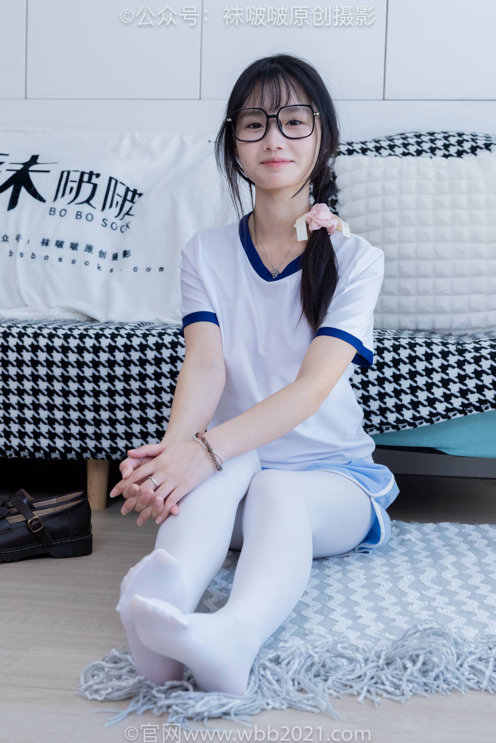 图片[62]-[BoBoSocks袜啵啵]NO.325 甜甜圈-皮鞋、厚白丝[145P] – 速更版-美库