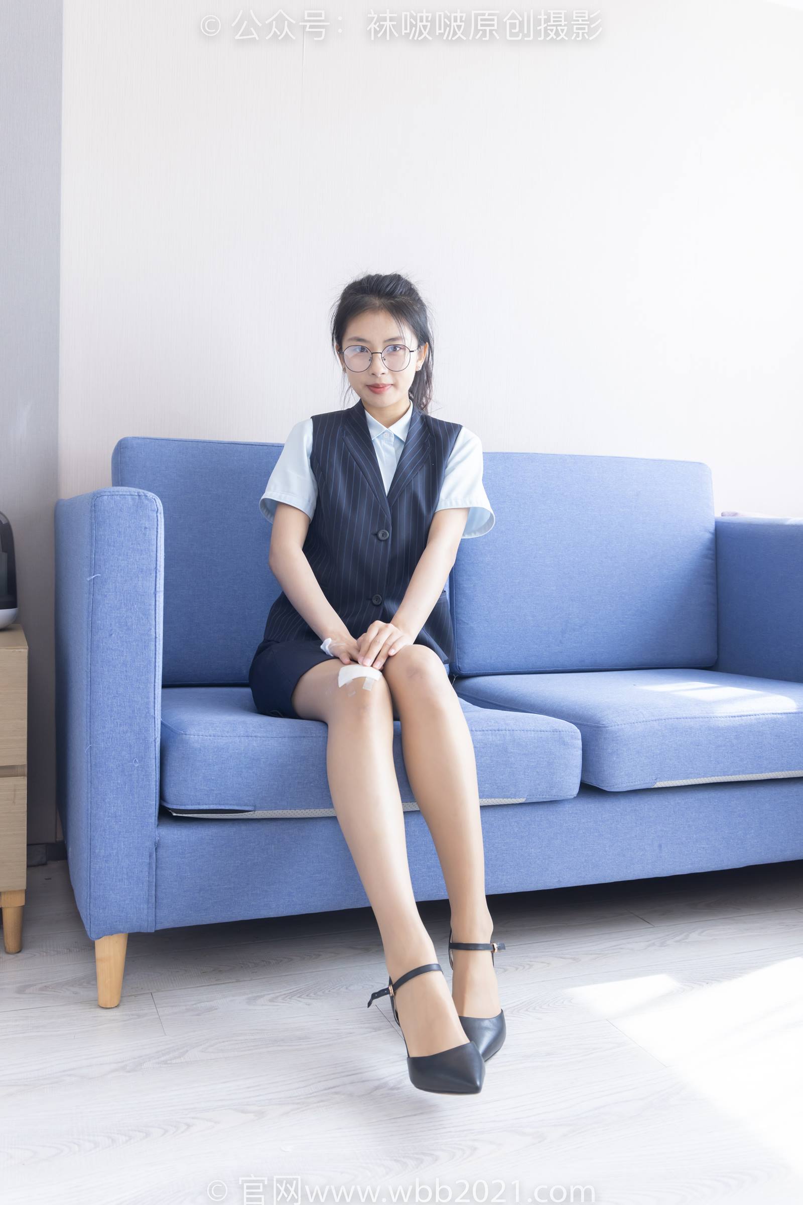 图片[90]-[BoBoSocks袜啵啵]NO.324 奶油-高跟鞋、皮鞋、黑棉袜、油亮肉丝[140P] – 速更版-美库