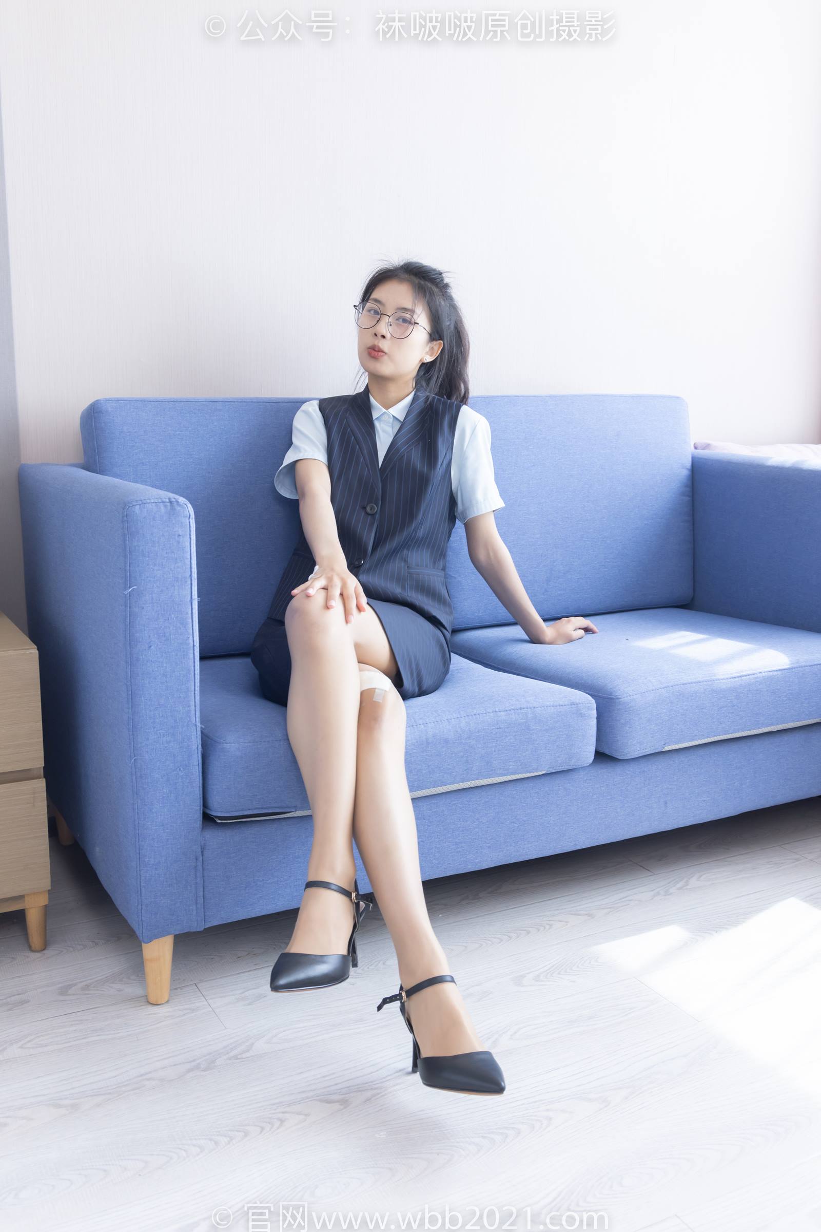 图片[92]-[BoBoSocks袜啵啵]NO.324 奶油-高跟鞋、皮鞋、黑棉袜、油亮肉丝[140P] – 速更版-美库