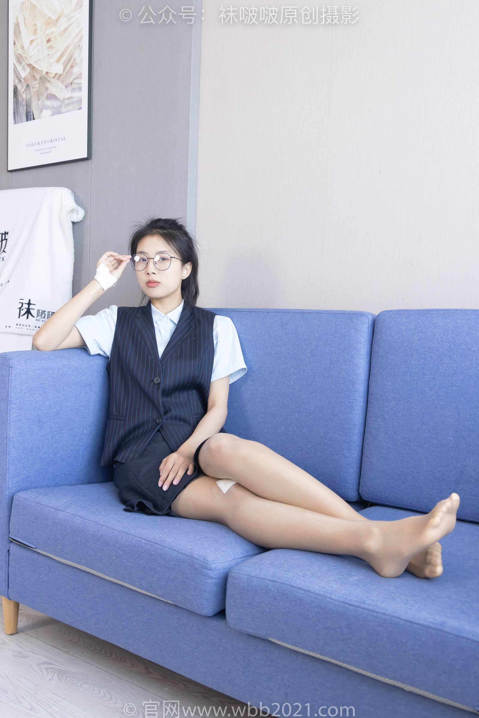 图片[98]-[BoBoSocks袜啵啵]NO.324 奶油-高跟鞋、皮鞋、黑棉袜、油亮肉丝[140P] – 速更版-美库