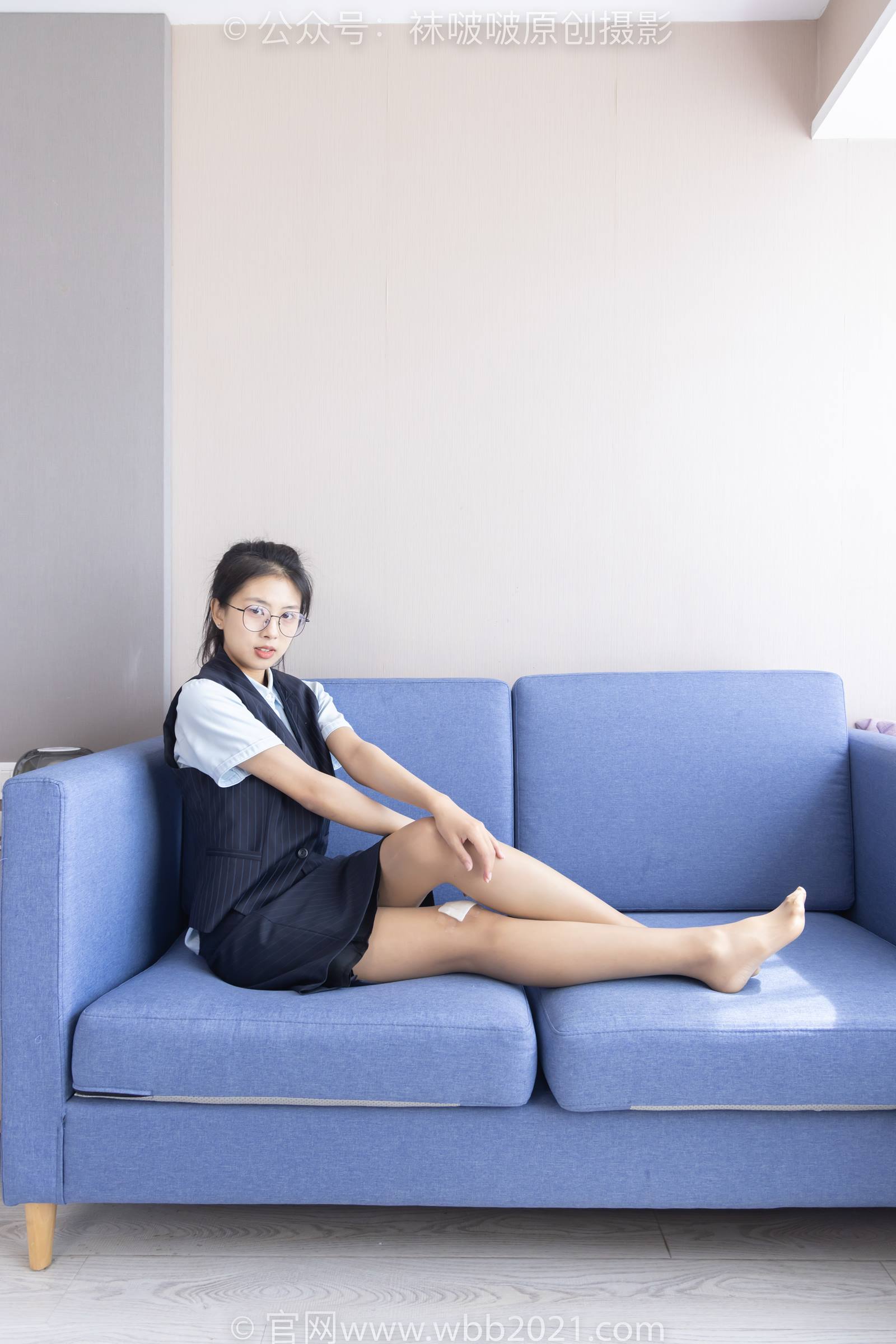 图片[101]-[BoBoSocks袜啵啵]NO.324 奶油-高跟鞋、皮鞋、黑棉袜、油亮肉丝[140P] – 速更版-美库