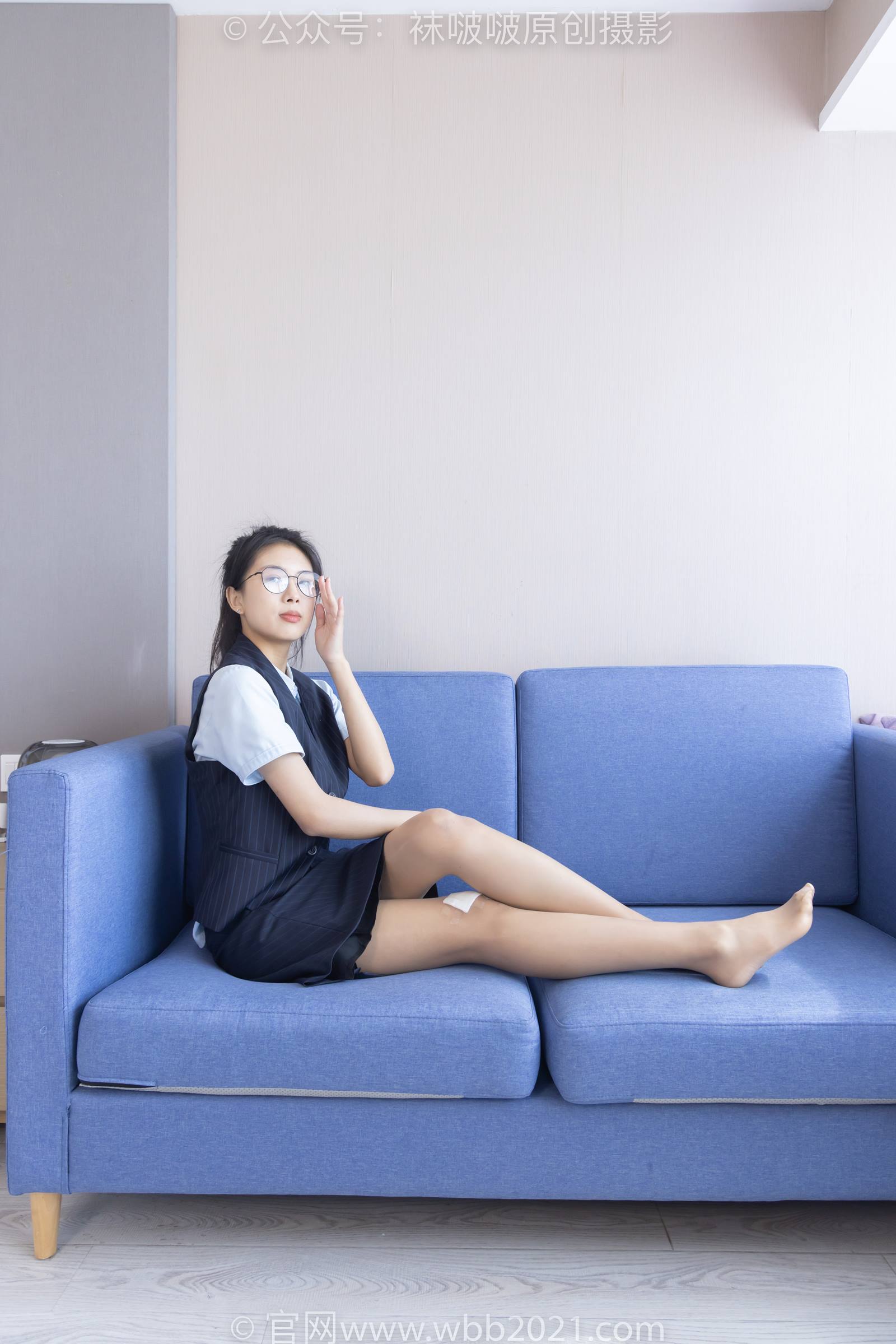 图片[102]-[BoBoSocks袜啵啵]NO.324 奶油-高跟鞋、皮鞋、黑棉袜、油亮肉丝[140P] – 速更版-美库