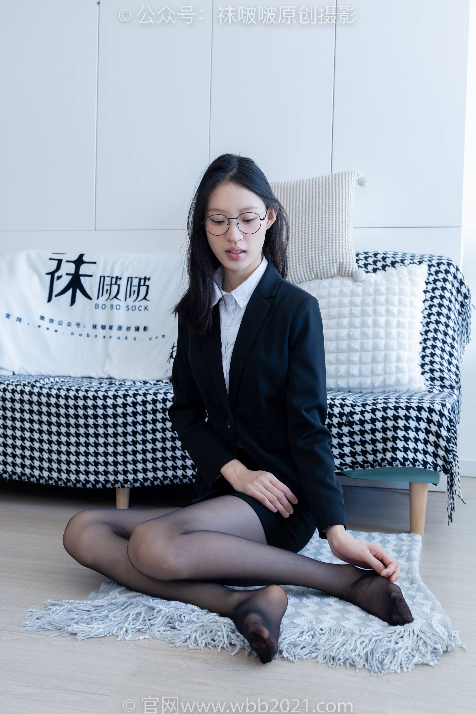 图片[46]-[BoBoSocks袜啵啵]NO.327 雪糕-高跟鞋、黑丝、ol风[140P] – 速更版-美库