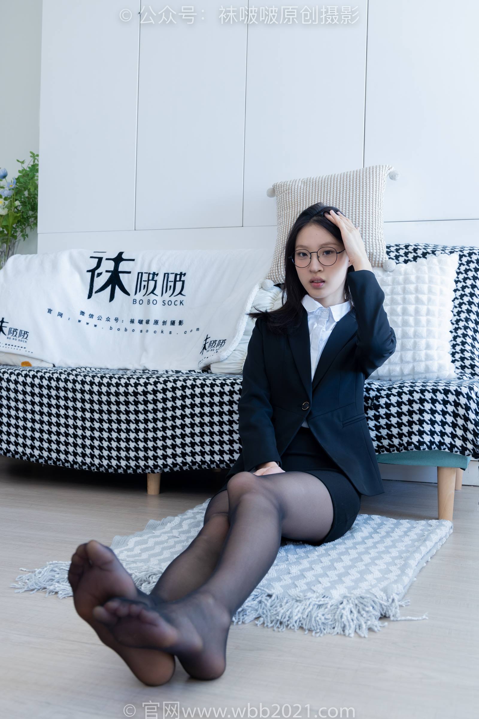 图片[55]-[BoBoSocks袜啵啵]NO.327 雪糕-高跟鞋、黑丝、ol风[140P] – 速更版-美库