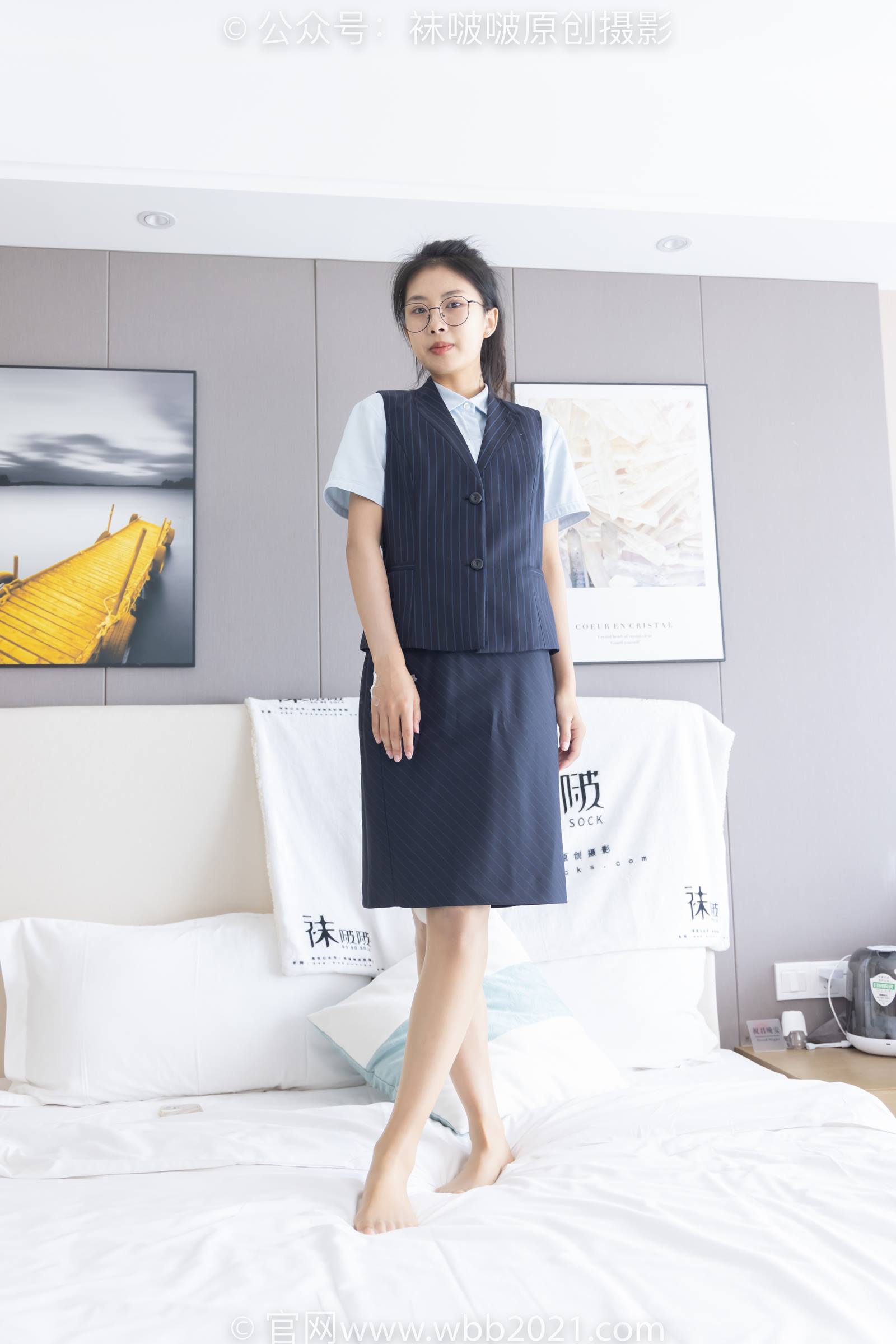 图片[122]-[BoBoSocks袜啵啵]NO.324 奶油-高跟鞋、皮鞋、黑棉袜、油亮肉丝[140P] – 速更版-美库